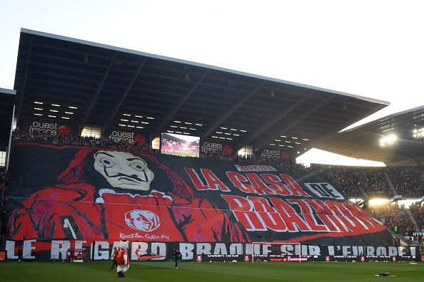 Rennes RCK tifo