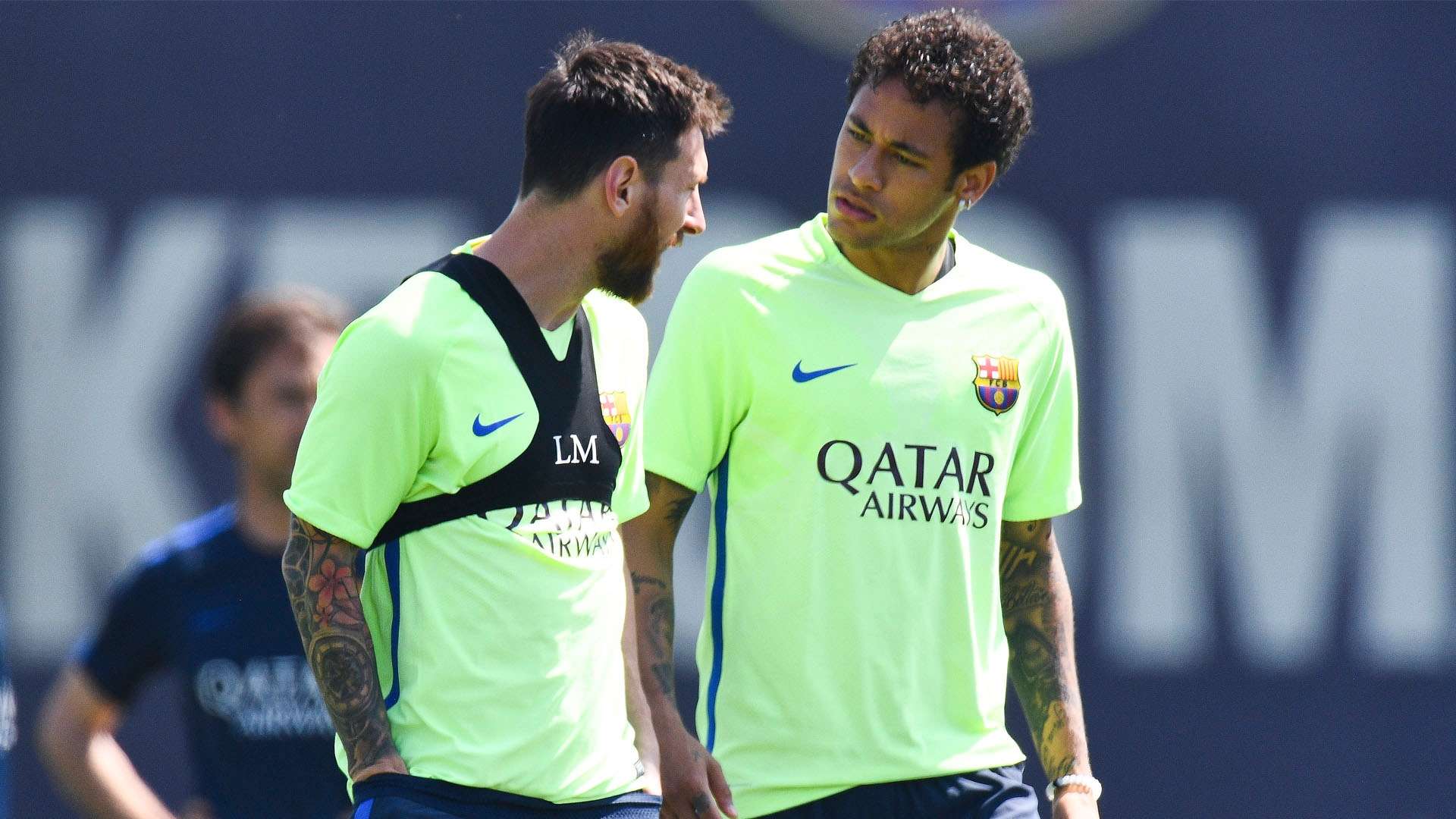 Messi Neymar Barcelona treino 26 05 17