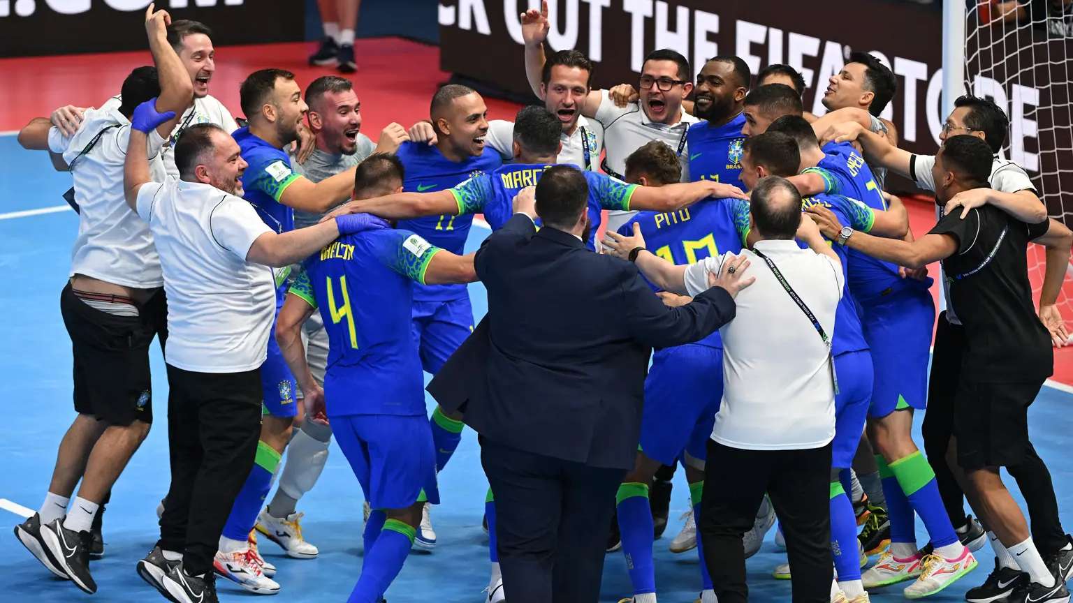 Brasil x Ucrânia, Copa do Mundo de Futsal 2024