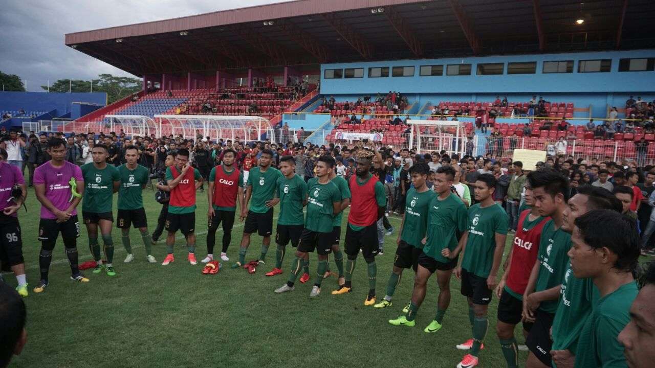 Latihan Sriwijaya FC