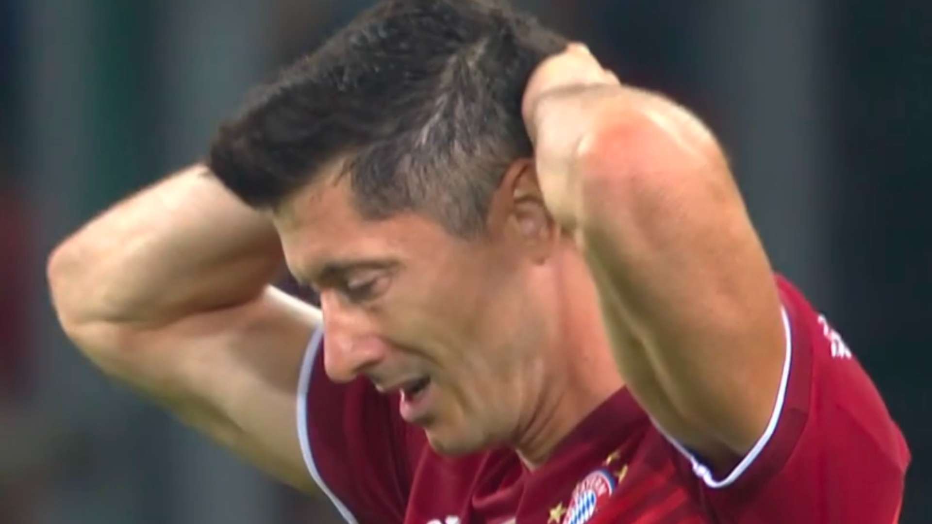 Robert Lewandowski Bayern Munich 130821 Borussia