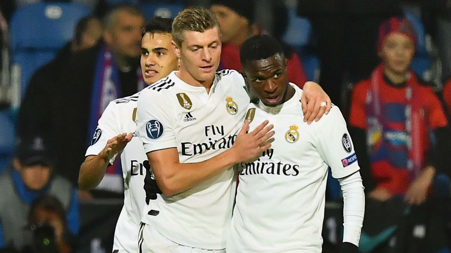 Toni Kroos Vinicius Viktoria Plzen Real Madrid Champions League 07112018