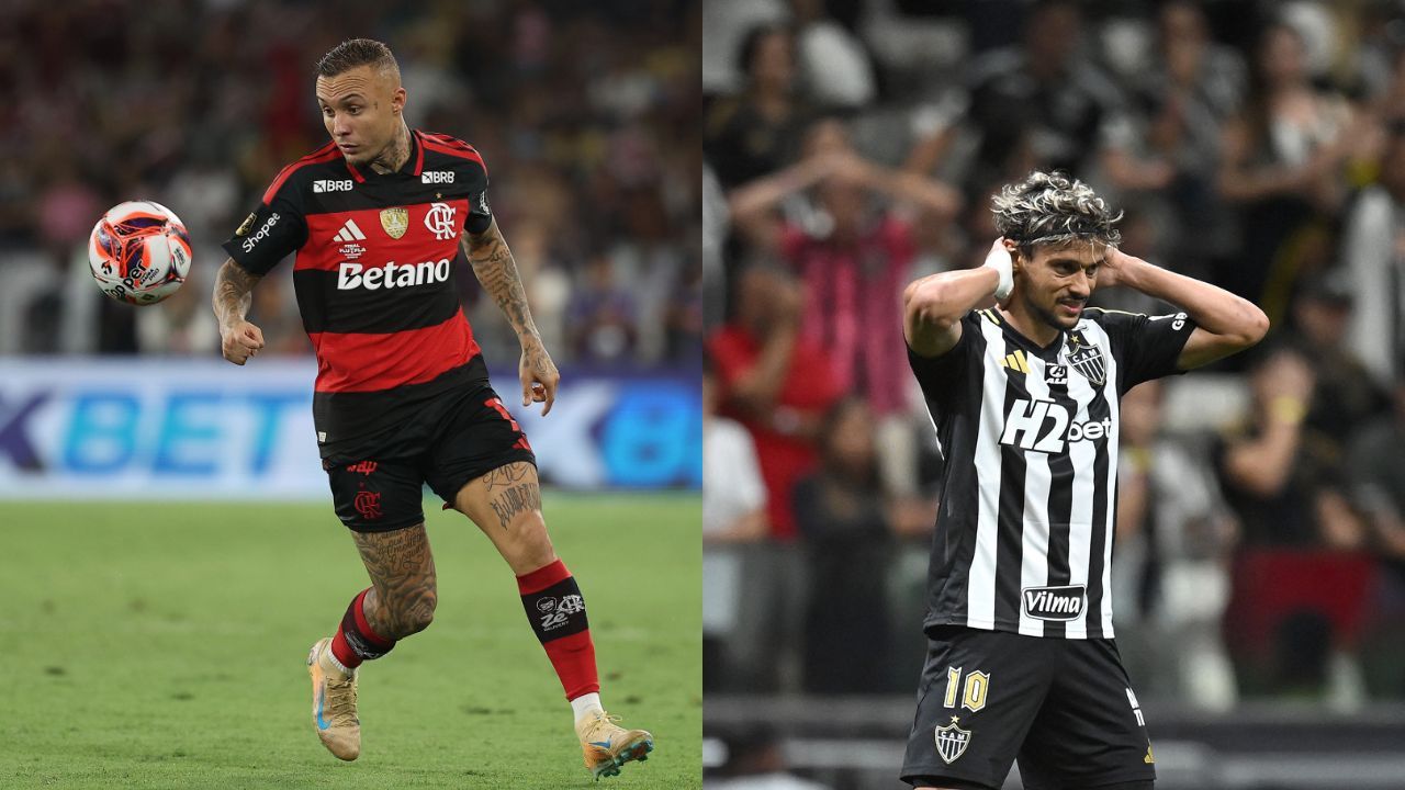 Everton Cebolinha e Gustavo Scarpa