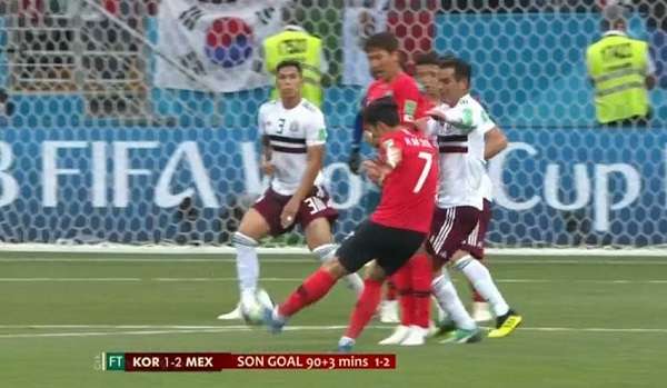 손흥민 골(멕시코)
