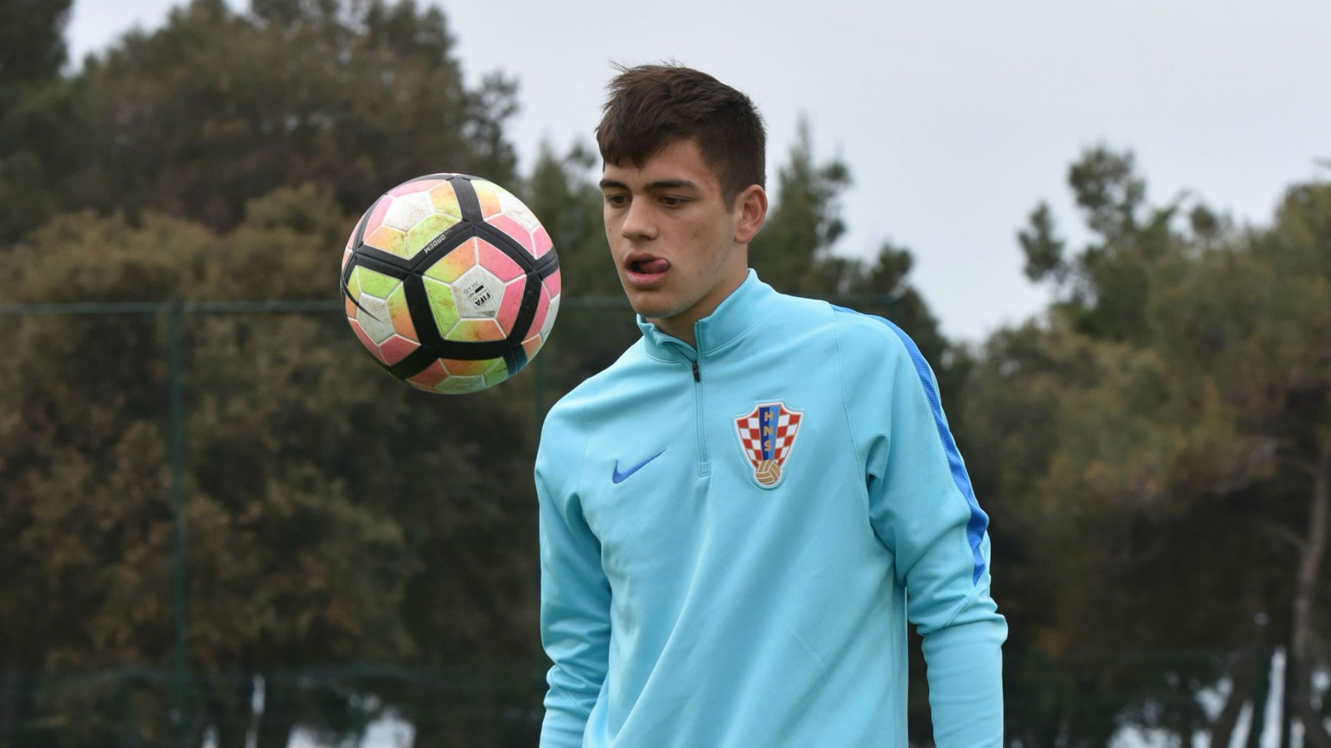 david colina - croatia U17 - euro 2017