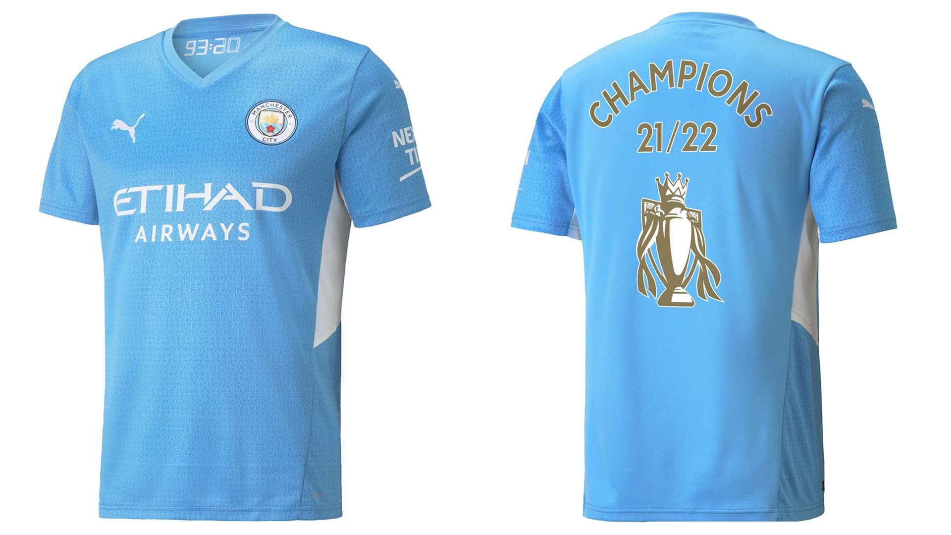 Man City Champions Home Shirt