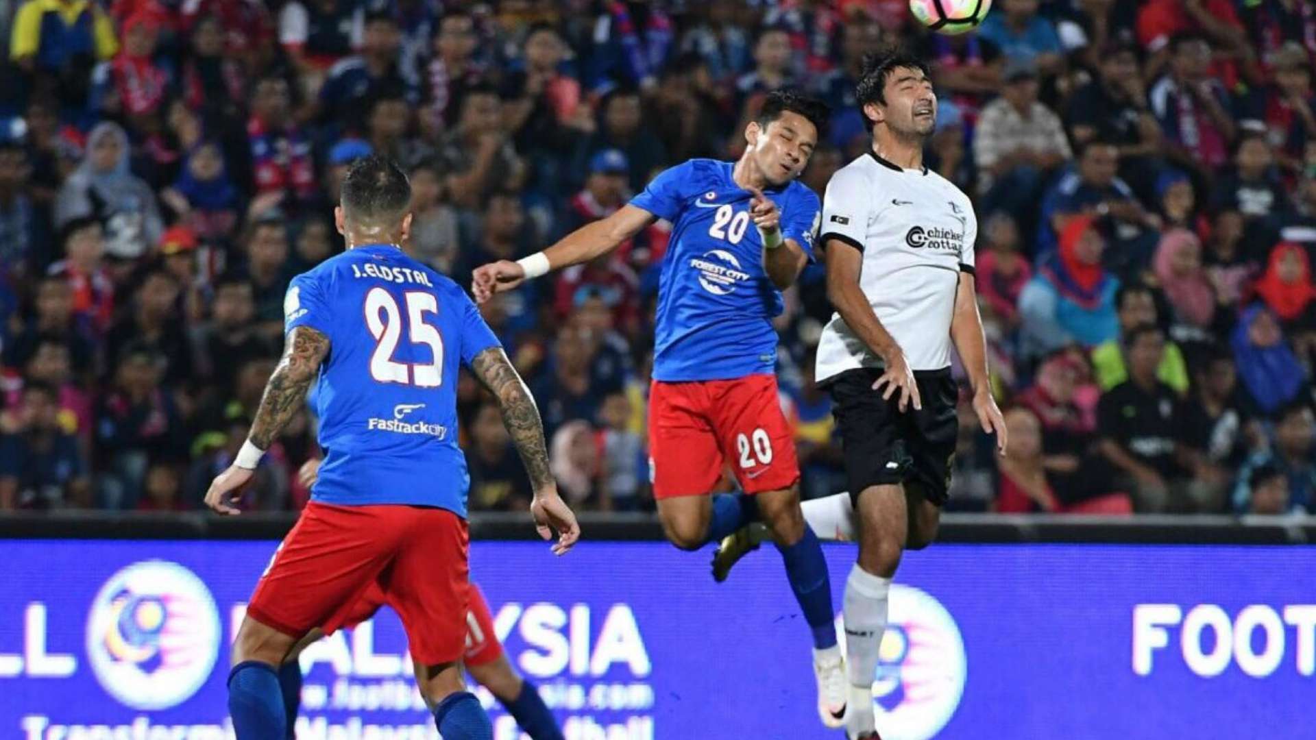 Johor Darul Ta'zim,T-Team, Super League, 25/02/2017