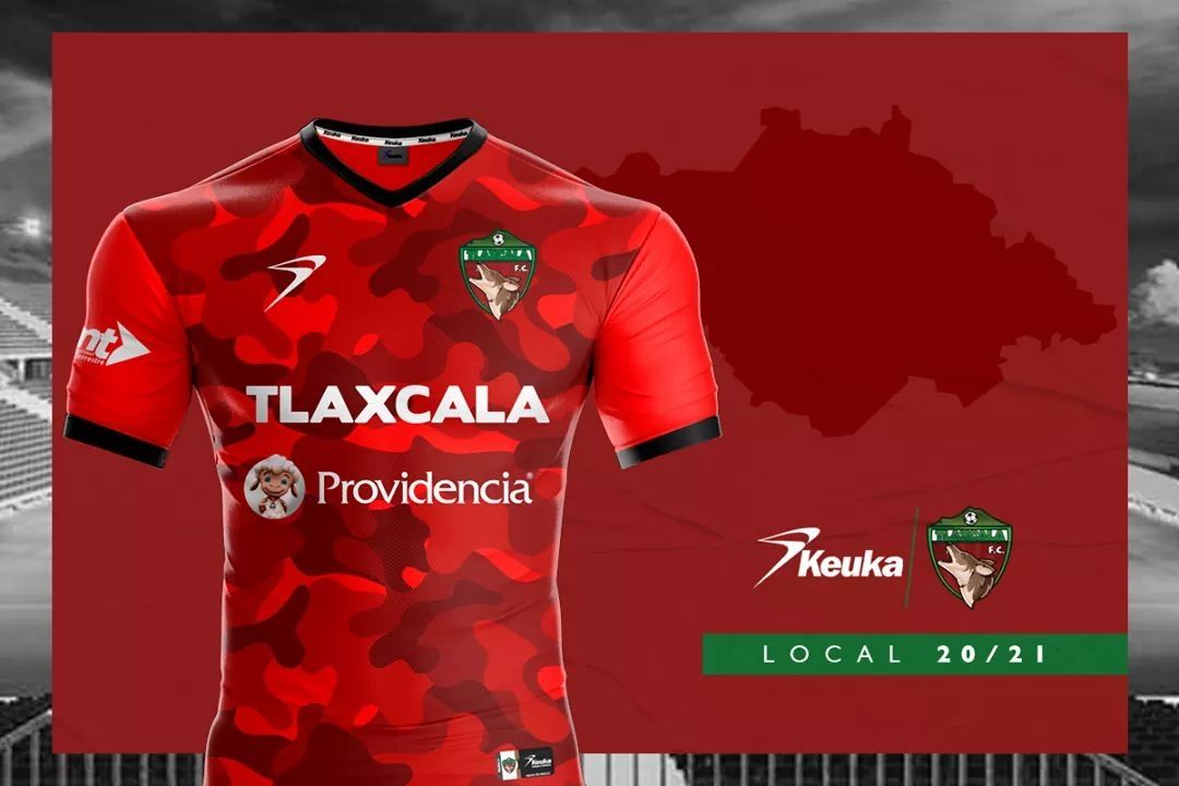 Coyotes Tlaxcala uniforme local Guardianes 2020