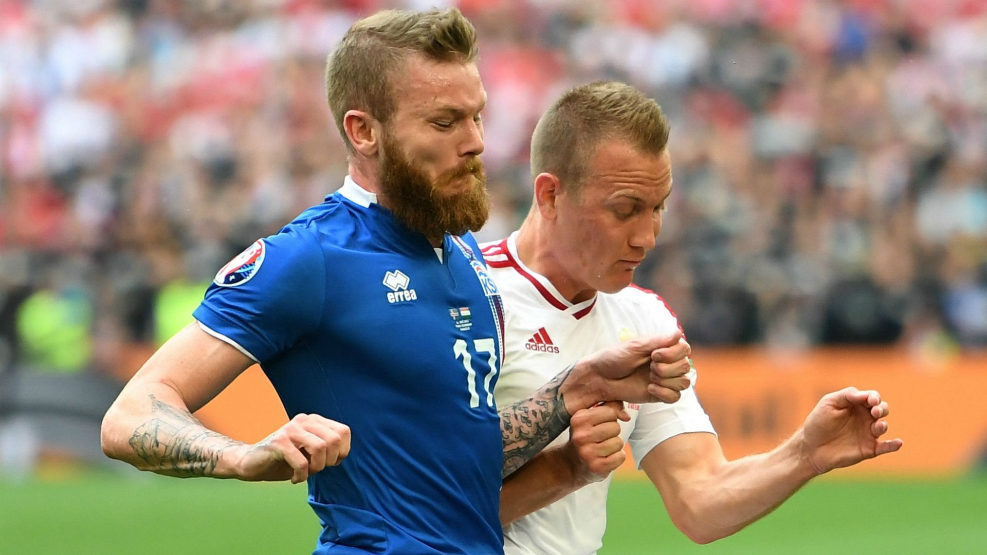 Aron Gunnarsson Iceland Euro 2016