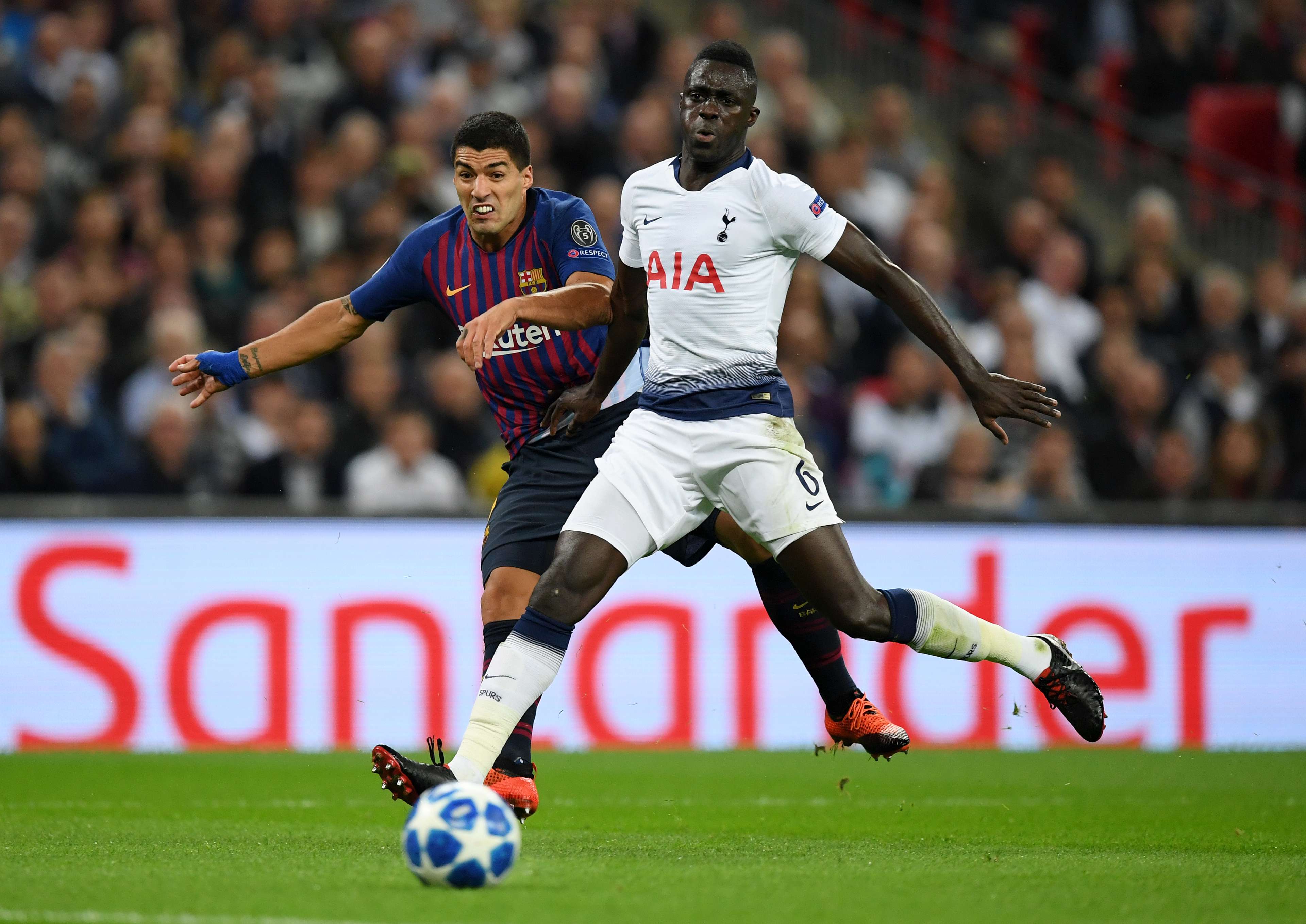 Davinson Sánchez Tottenham - Barcelona Champions League 2018
