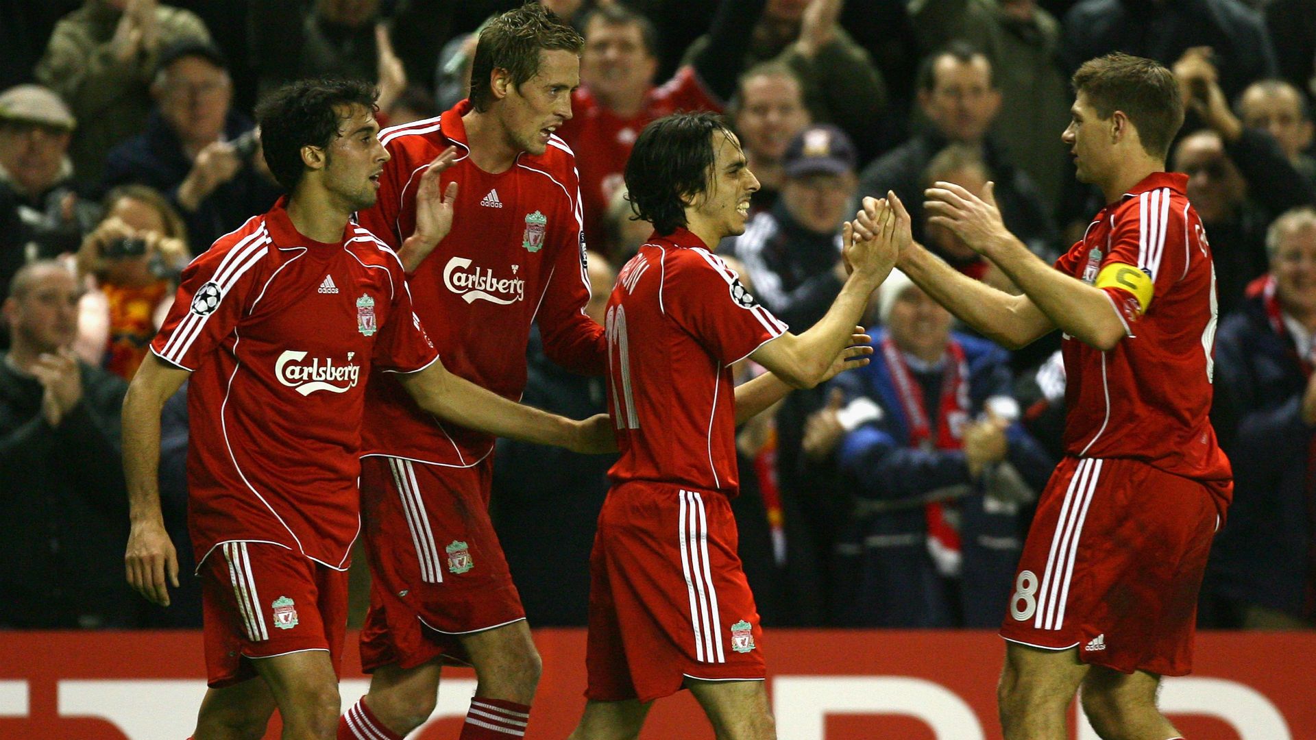 liverpool 8 besiktas 0 - champions league - 06112007