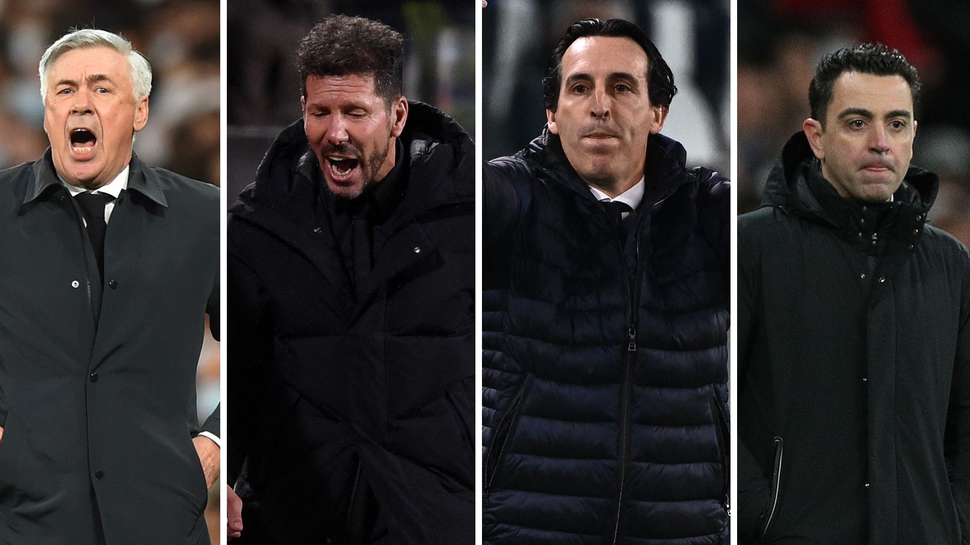 Simeone Ancelotti Xavi Emery