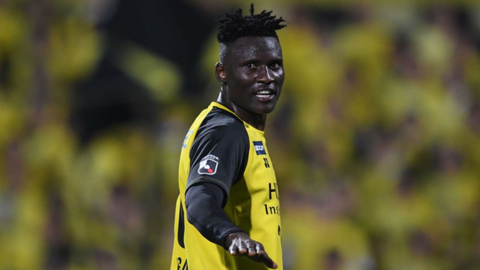 Michael Olunga of Kashiwa Resyol and Harambee Stars.