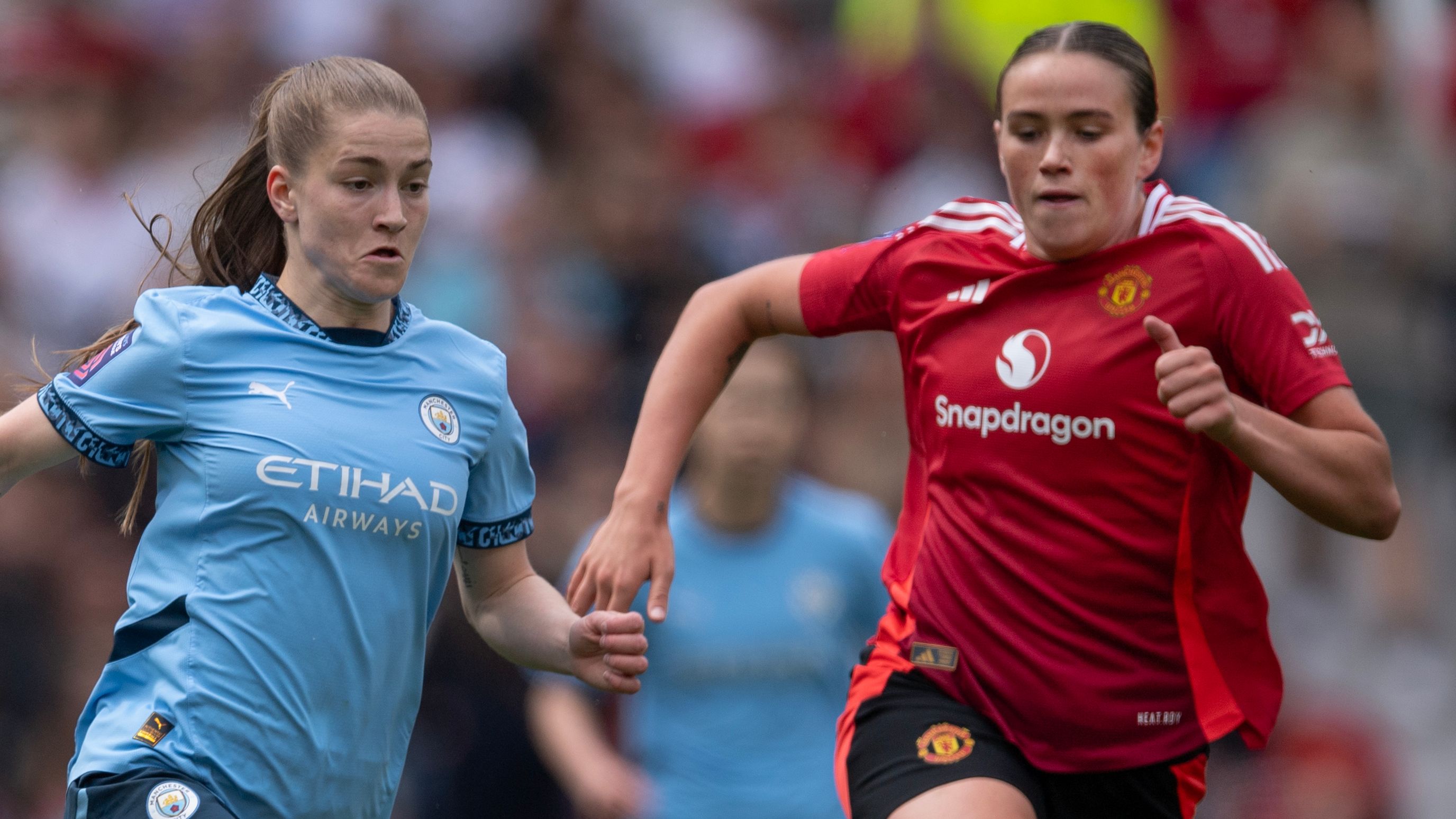 Jess Park Grace Clinton WSL Man Utd Man City