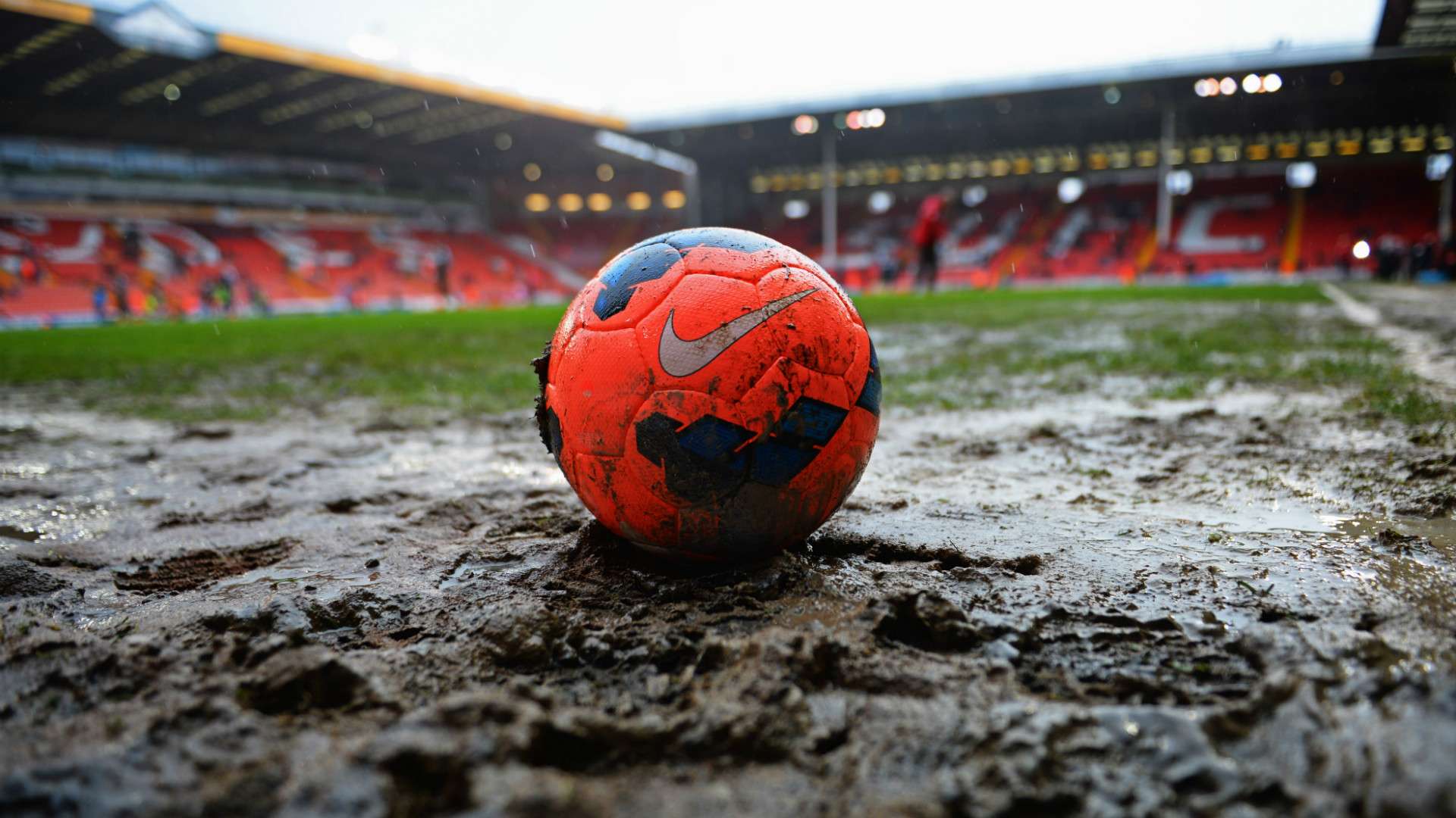 Ball in the mud