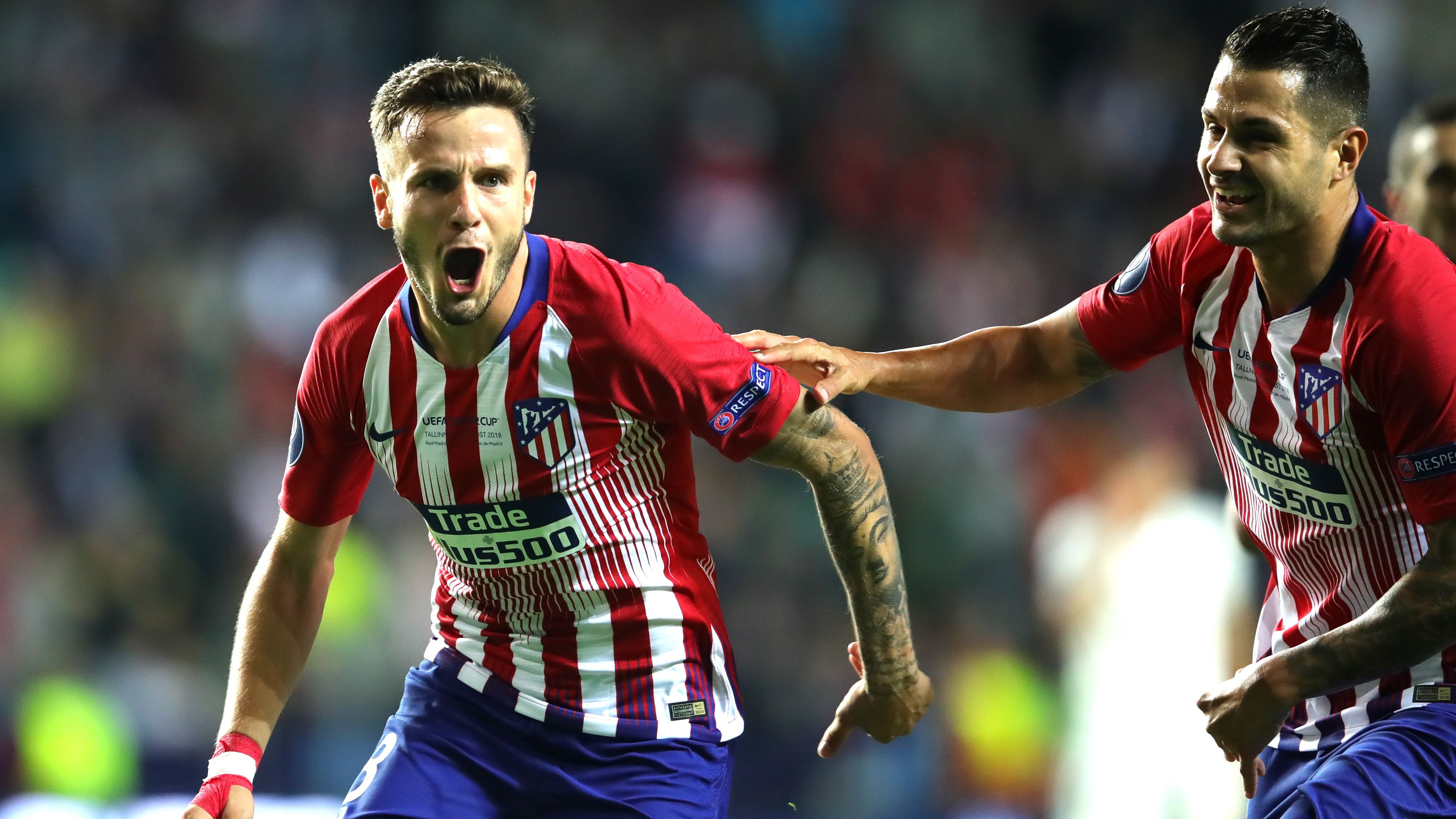 Saul Niguez Atletico Madrid Real Madrid