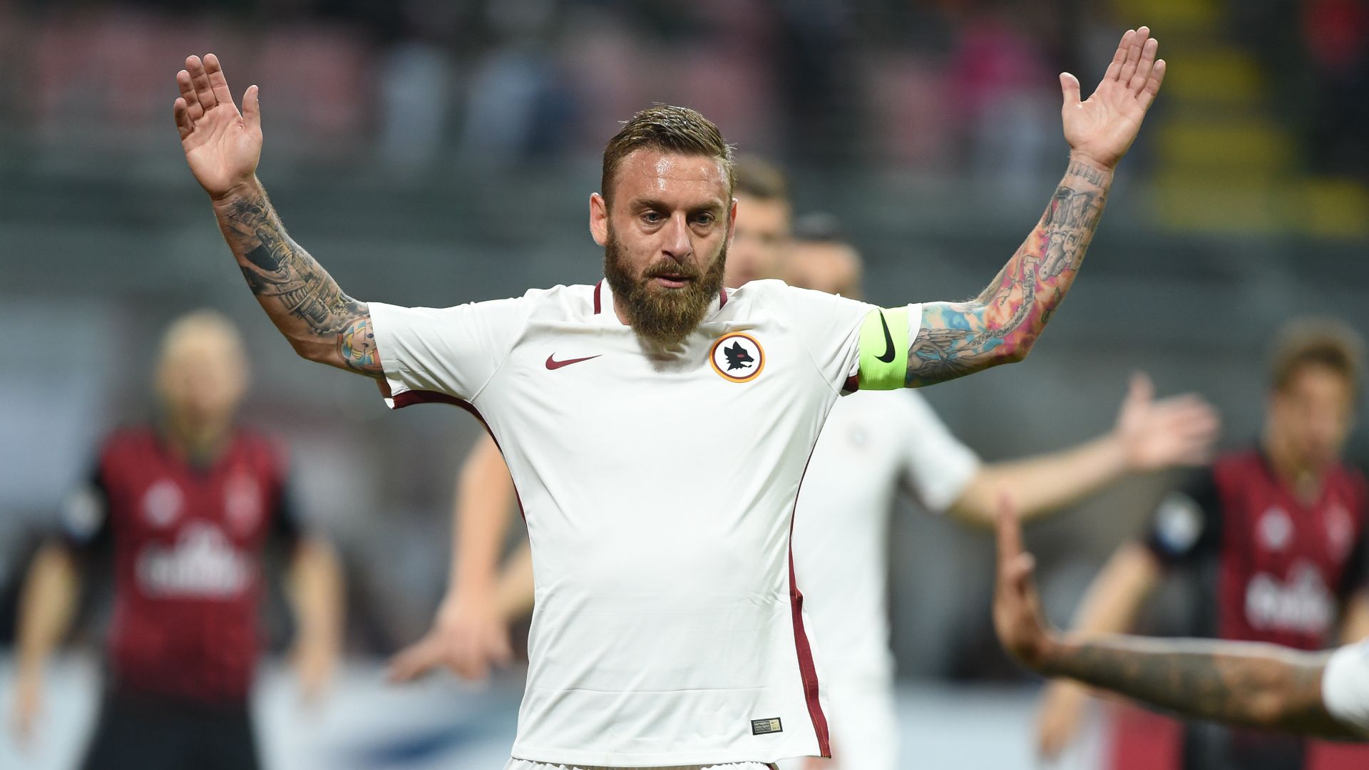 Daniele De Rossi Milan Roma Serie A 07052017