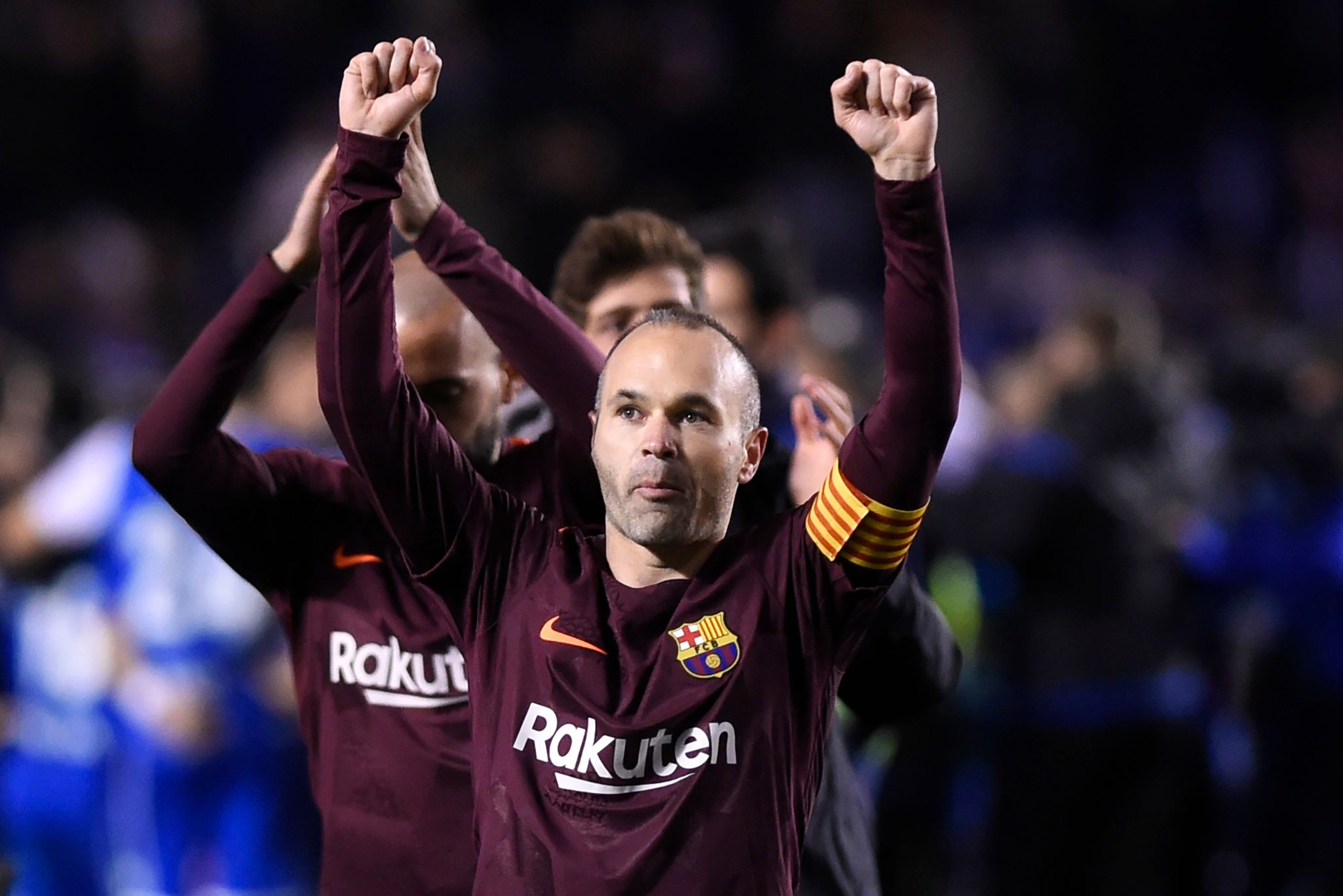 Andres Iniesta Deportivo Barcelona LaLiga