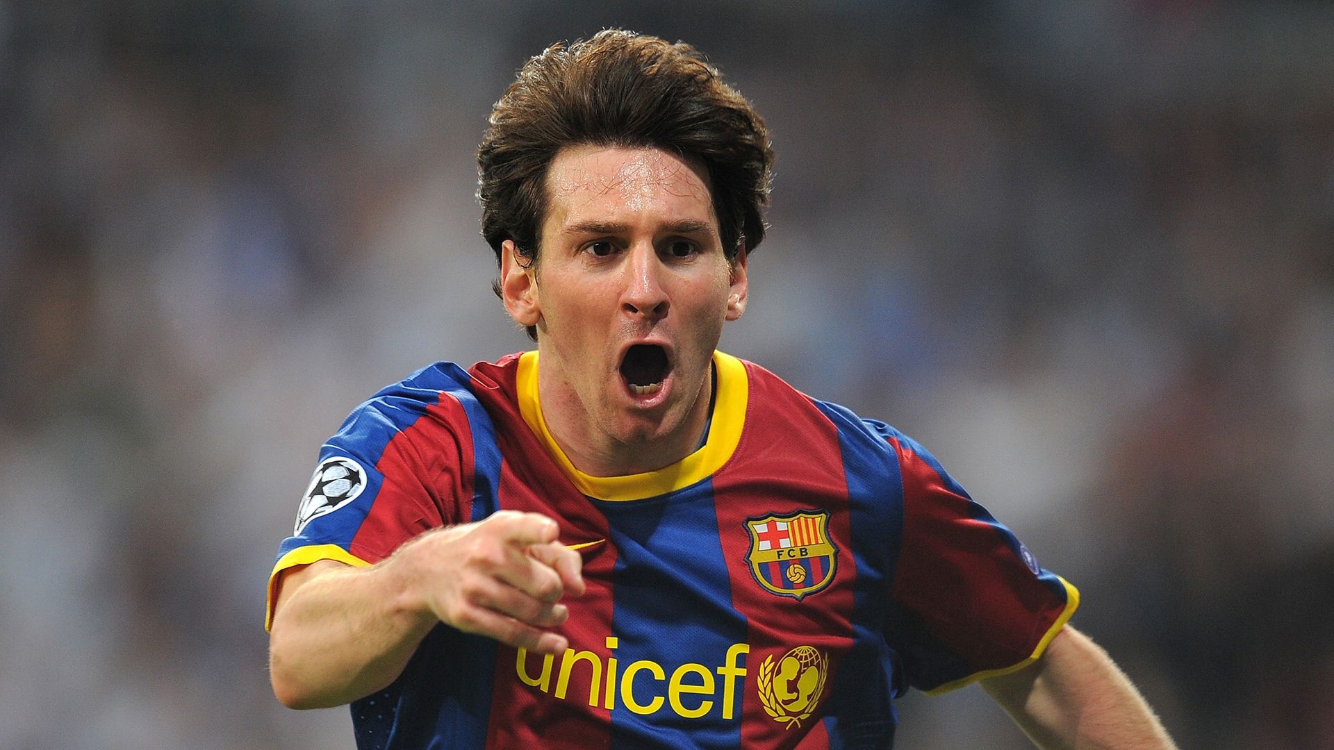 Lionel Messi Barcelona Real Madrid 2010