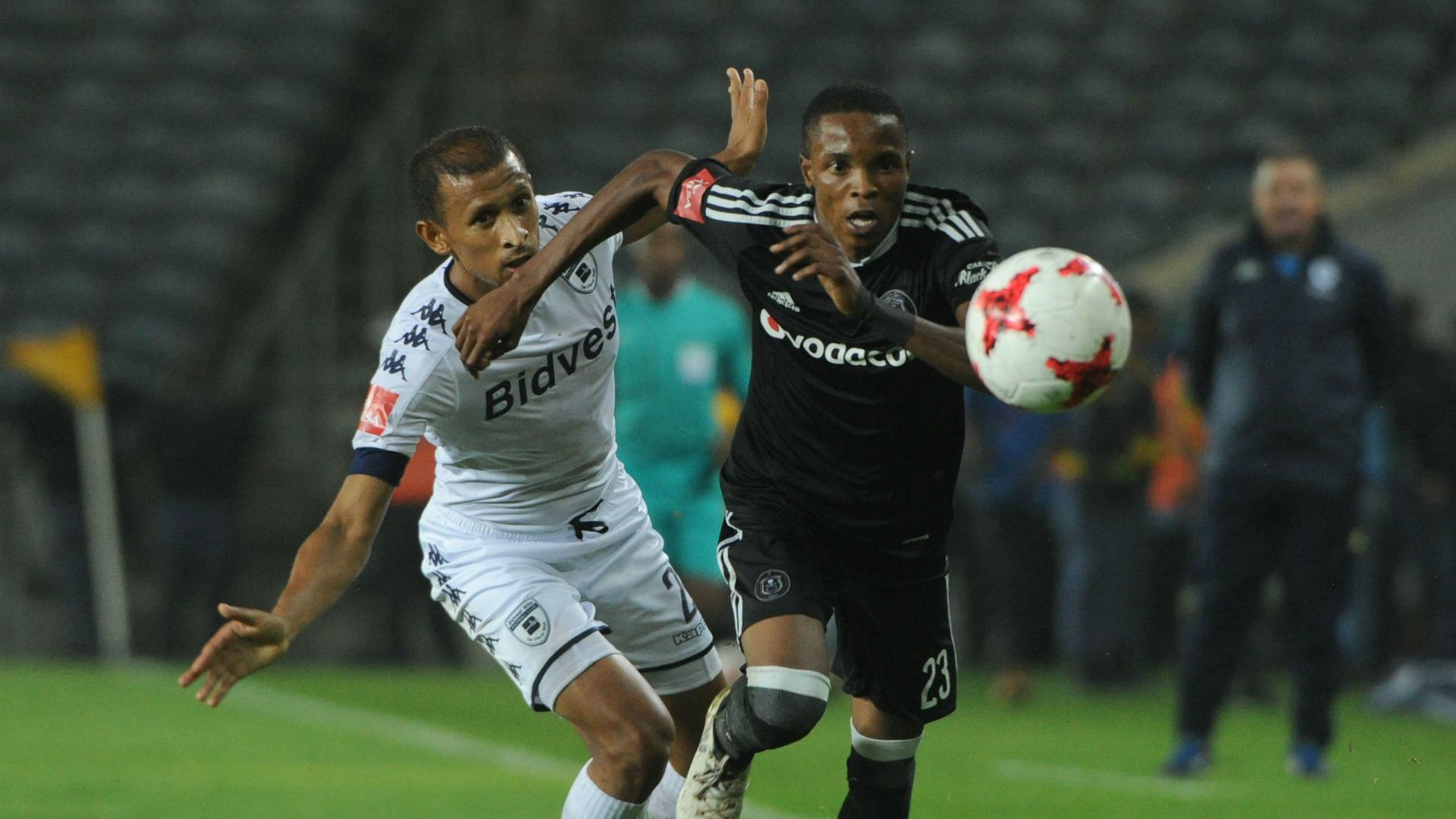 Nazeer Allie and Mahlatse Makudubela - Orlando Pirates v Bidvest Wits 15022017