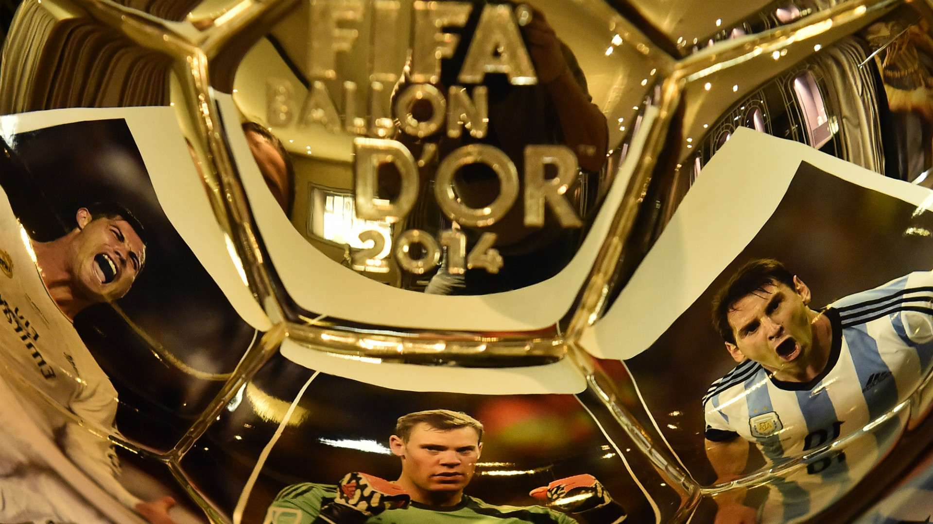 Golden Ball 2014 Nominees, Cristiano Ronaldo, Manuel Neuer, Lionel Messi