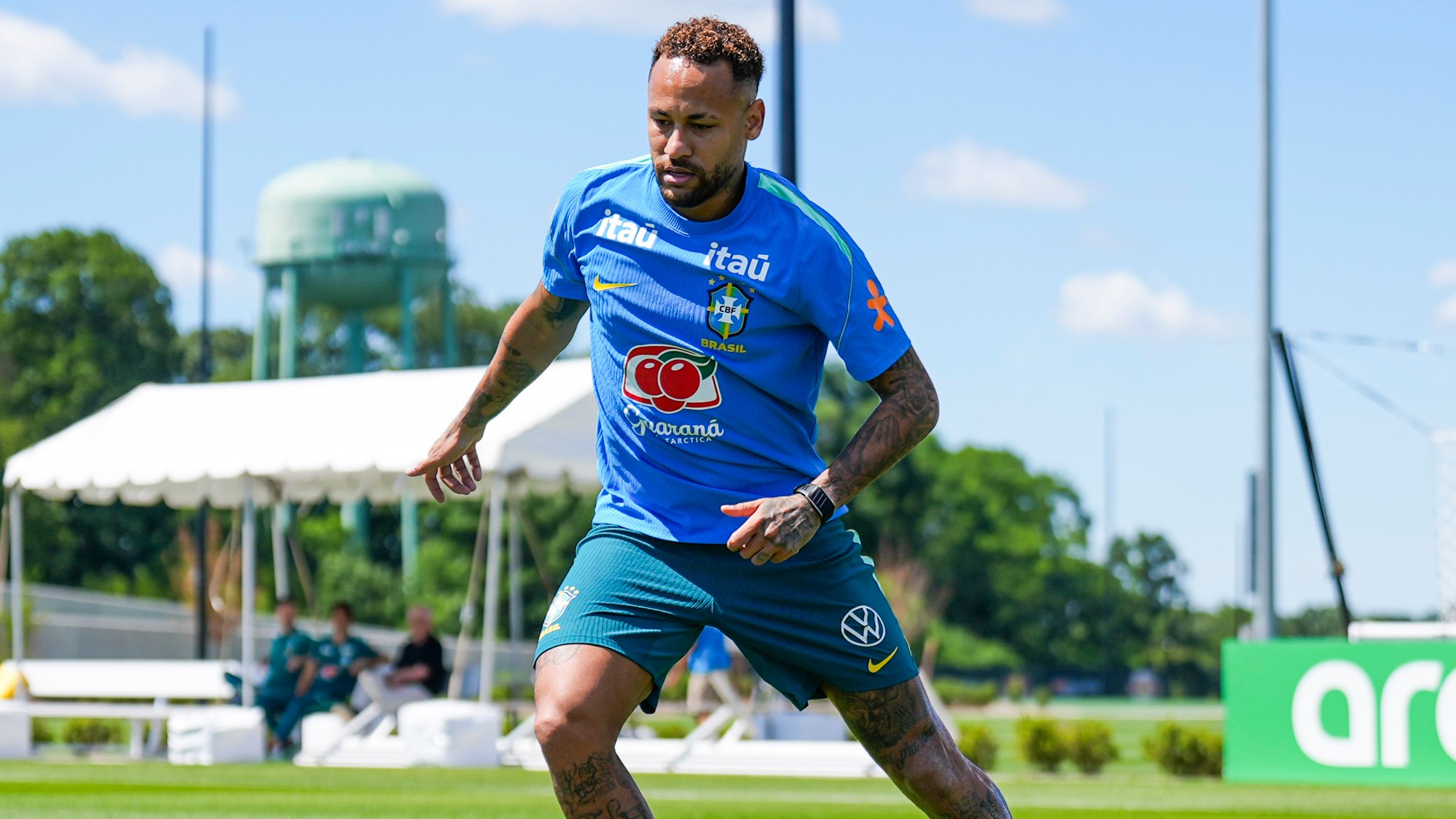 Neymar Treino Brasil