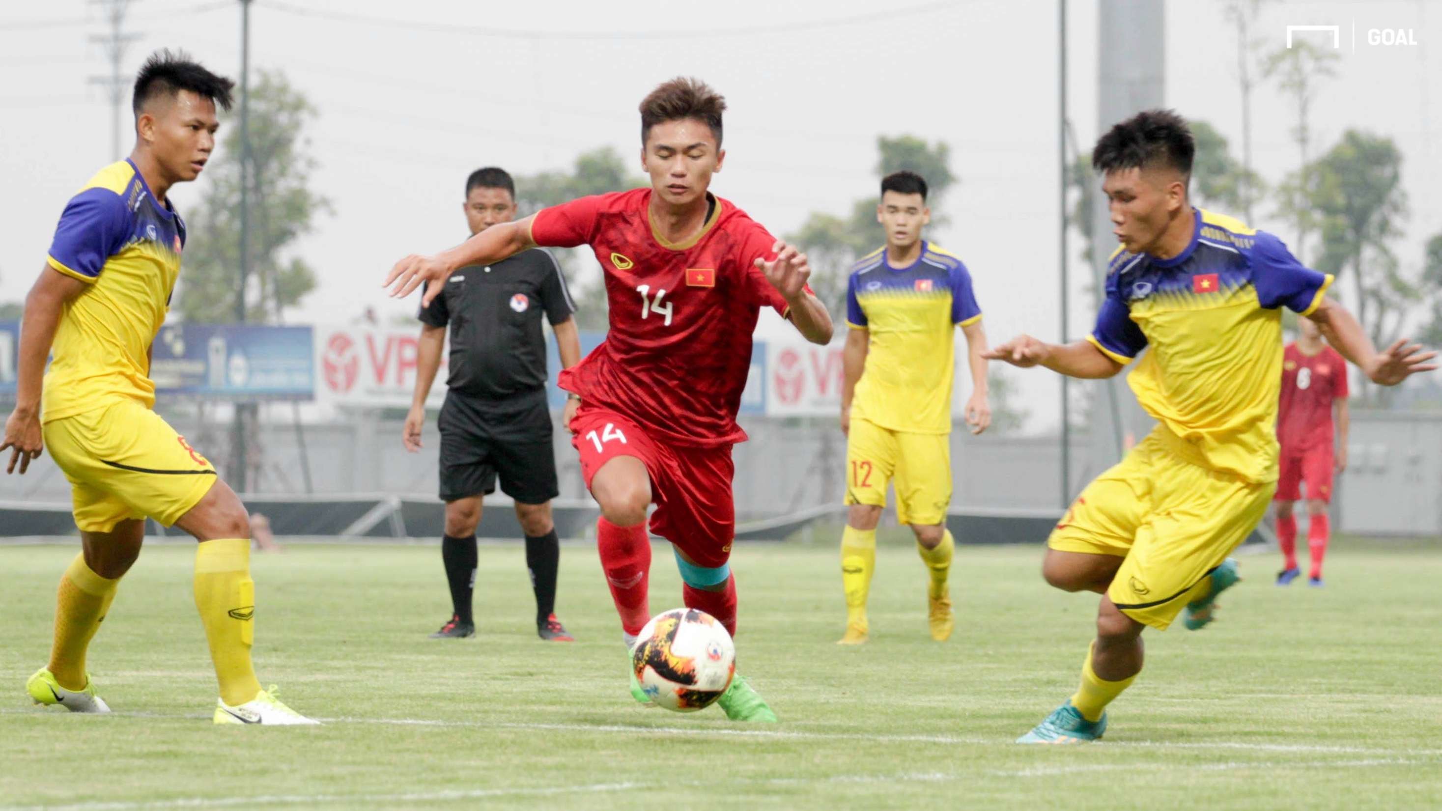 Nguyen Tran Viet Cuong U23 Vietnam vs U18 Vietnam Friendly Match 10 July 2019