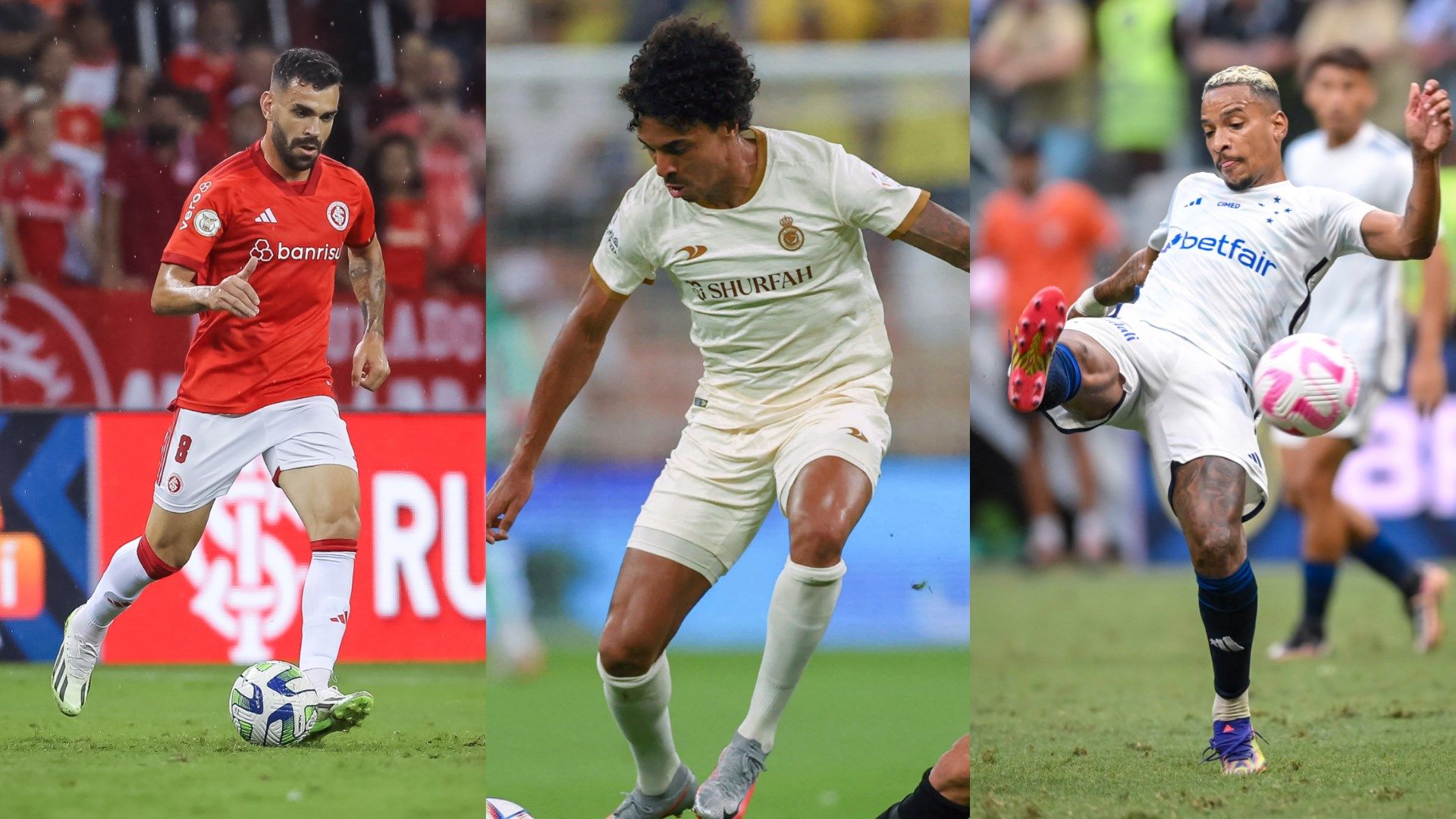 bruno henrique - luiz gustavo - Matheus Pereira