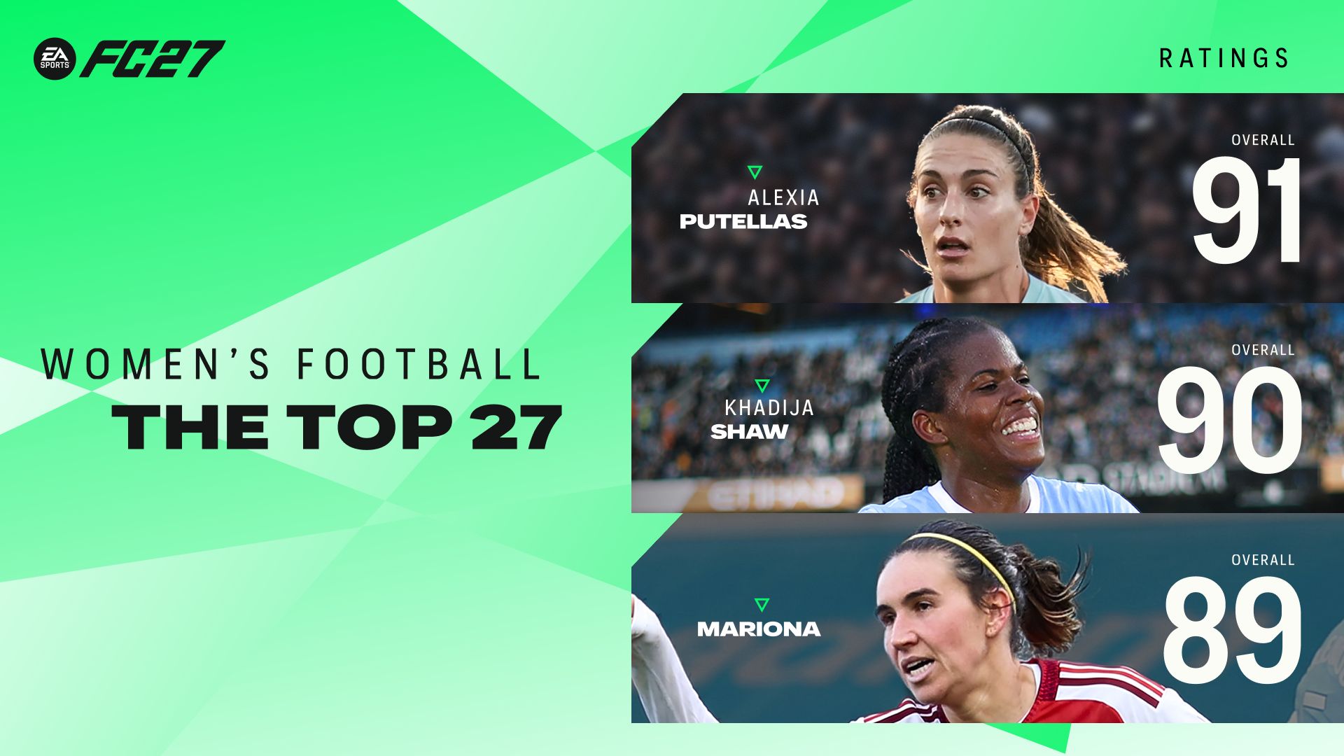 EA SPORTS FC™ 27 Ratings
