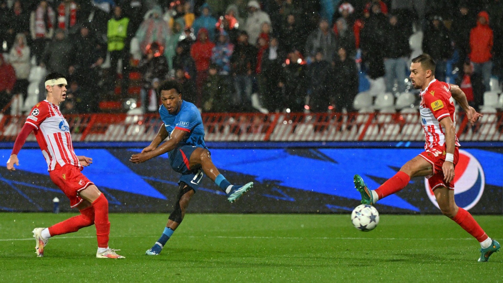Lois Openda RB Leipzig Red Star Belgrade 2023-24 Champions League