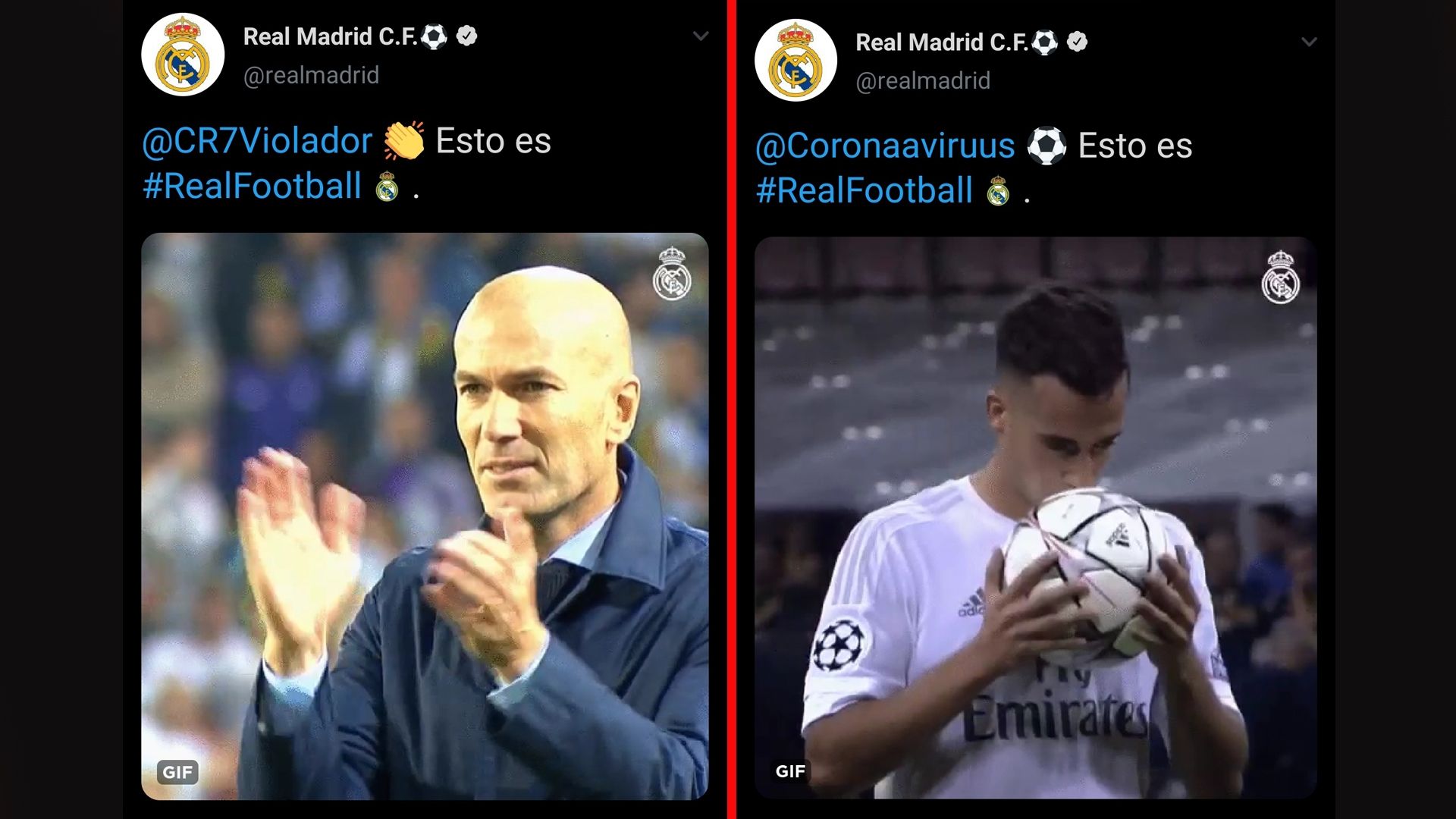 Cuenta de Twitter del Real Madrid hackeada