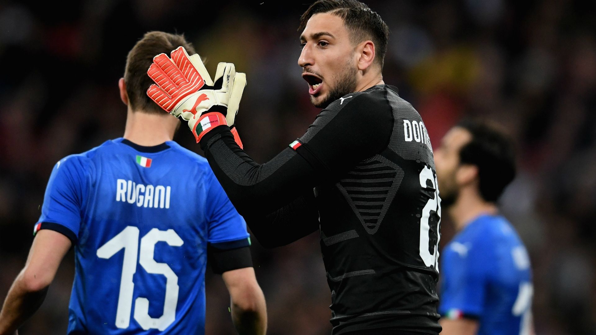 Daniele Rugani Gigio Donnarumma England Italy