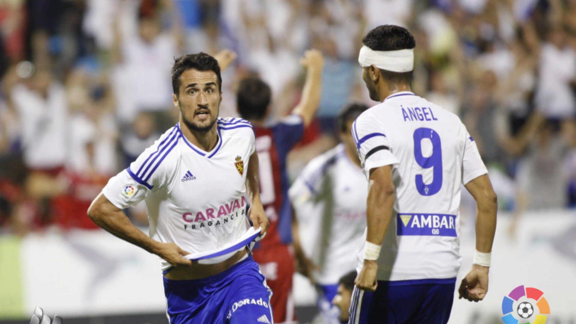 ZARAGOZA HUESCA CASADO LALIGA2 LALIGA 123 04092016