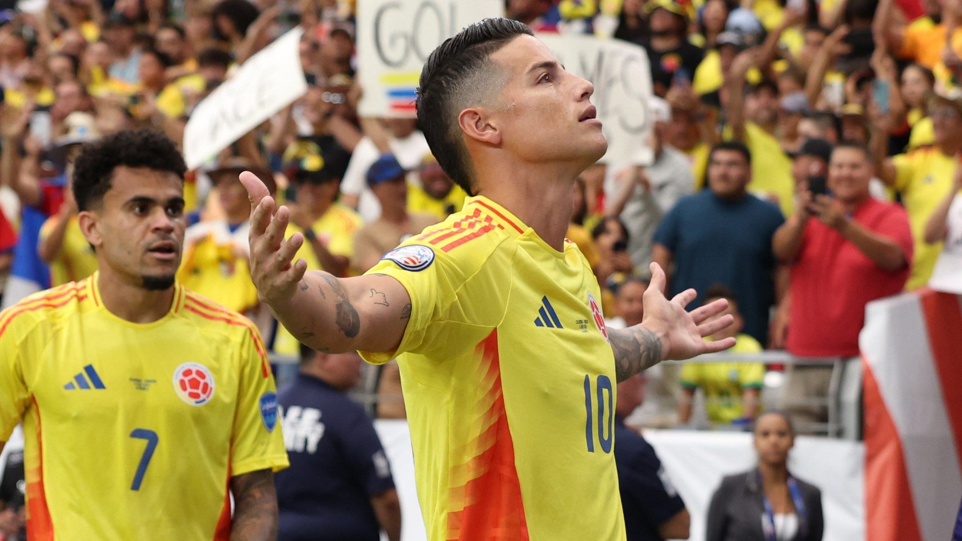 James Rodriguez Colombia 2024