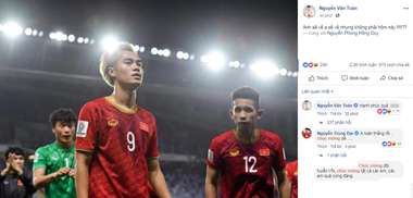 ĐT Việt Nam ăn mừng sau trận Jordan