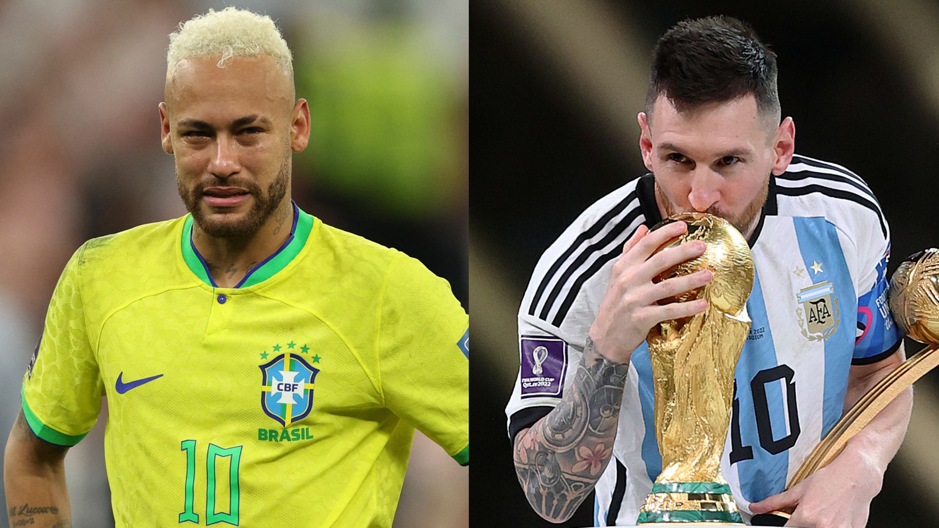 Neymar Brazil Lionel Messi World Cup