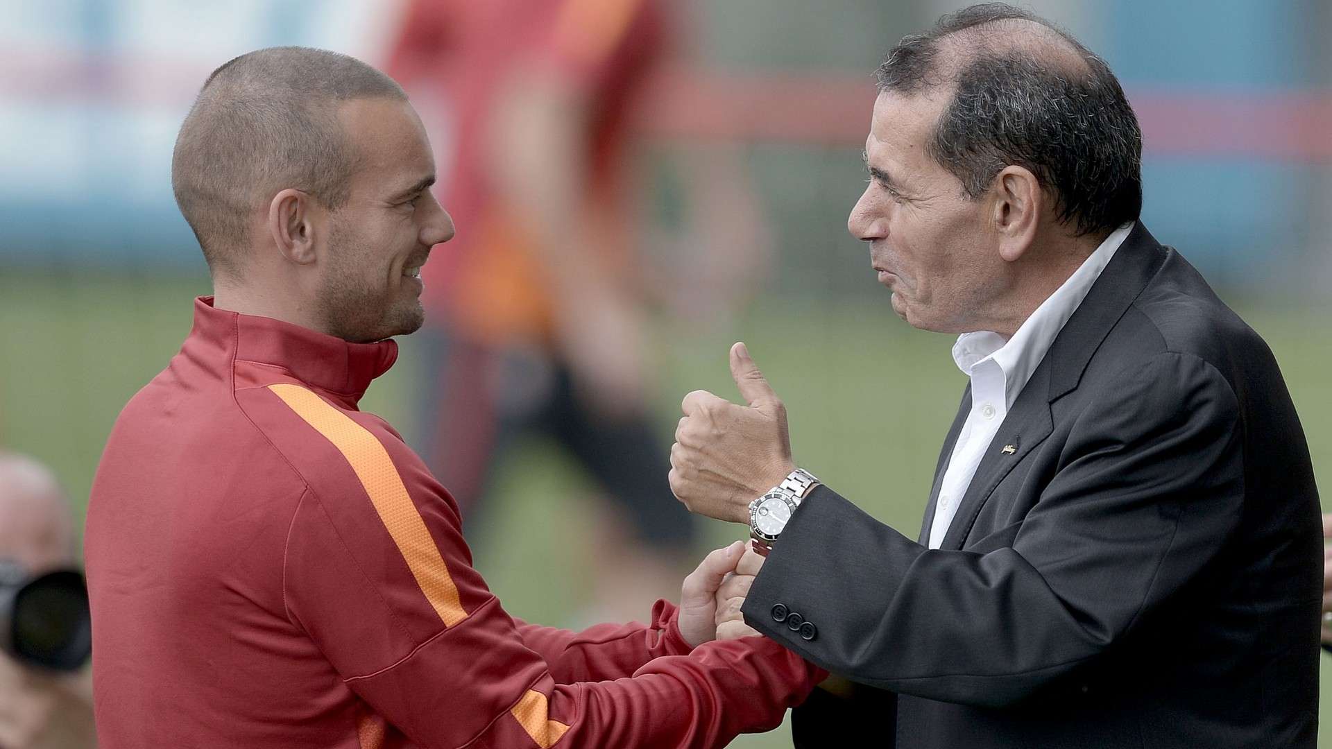 Wesley Sneijder Dursun Ozbek Galatasaray