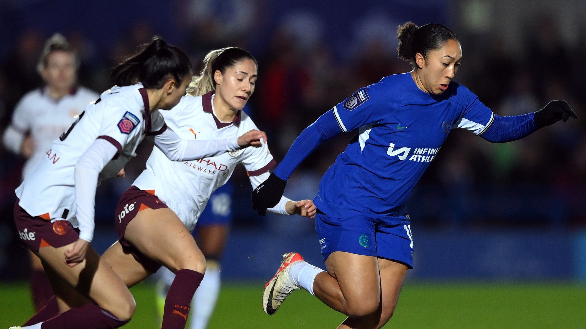 Lauren James Chelsea women Leila Ouahabi Manchester City women WSL 2023-24