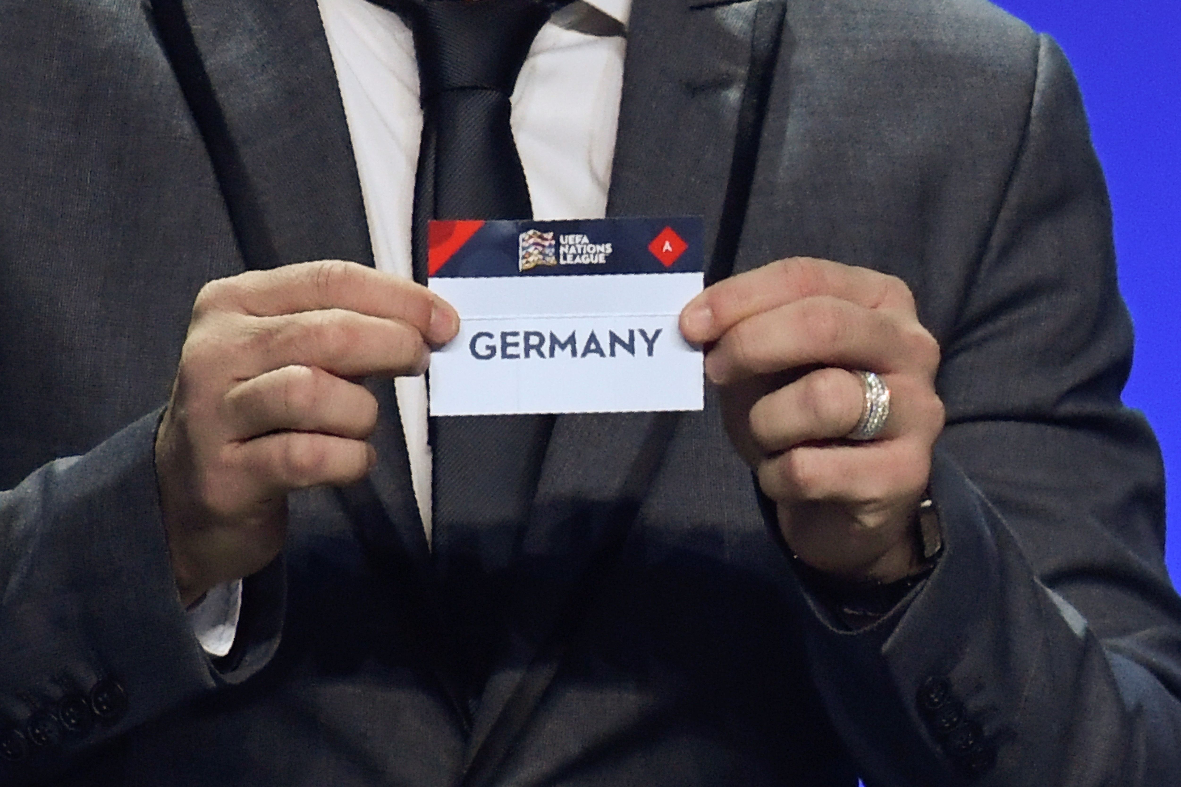 UEFA Nations Leageue Draw Germany Auslosung Deutschland DFB