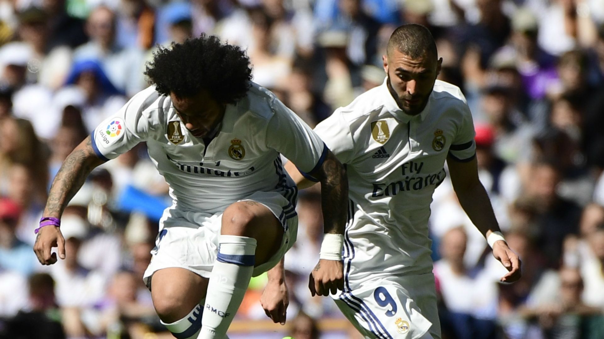 Marcelo Karim Benzema Real Madrid Atletico Madrid La Liga