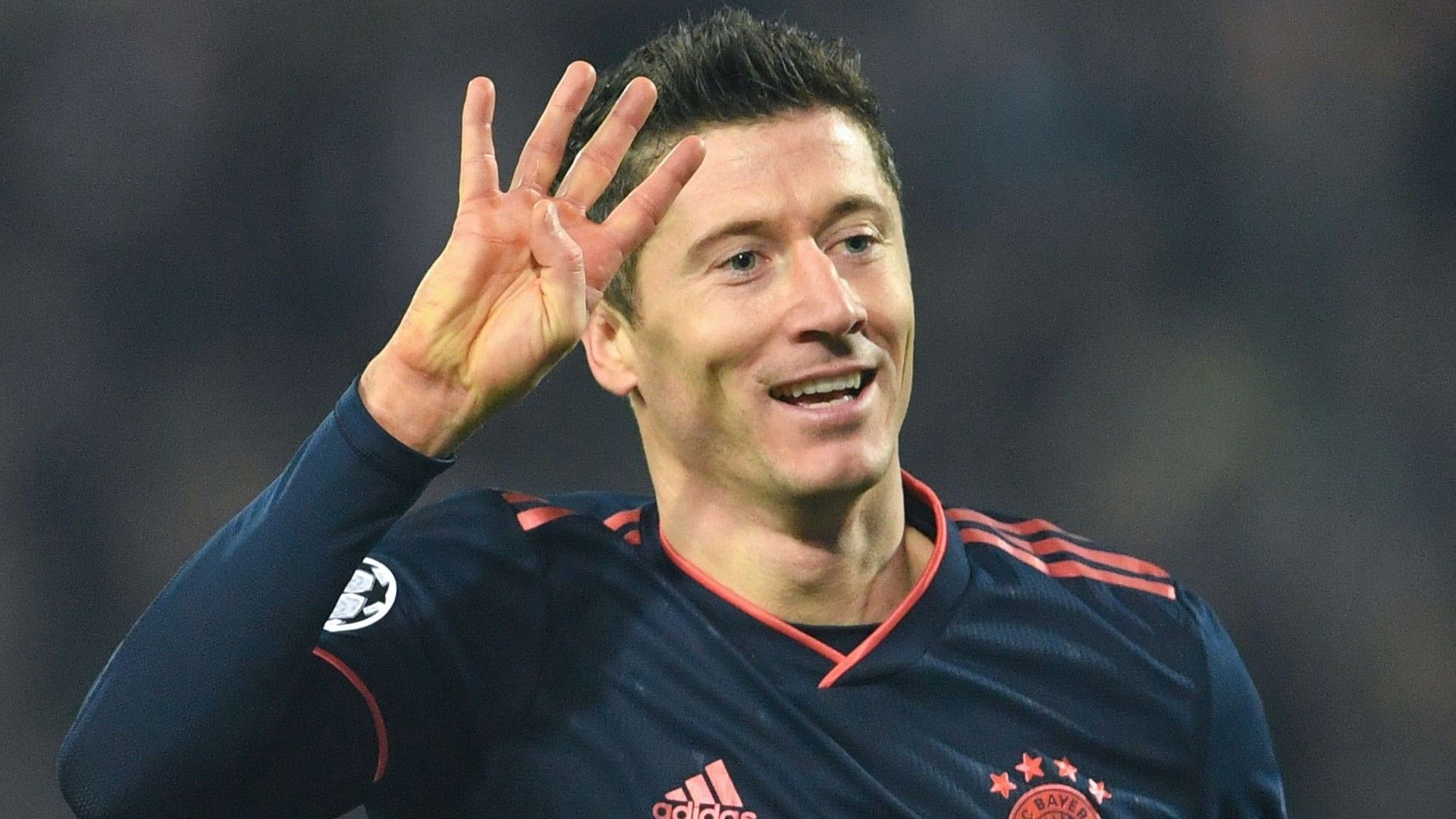 Robert Lewandowski Bayern Munich Red Star Belgrade 2019