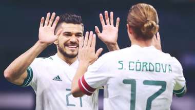 Henry Martin Sebastián Córdova México vs Guatemala