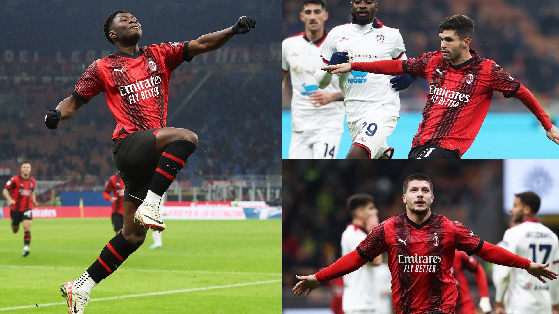 Chaka Traore Milan Coppa Italia split