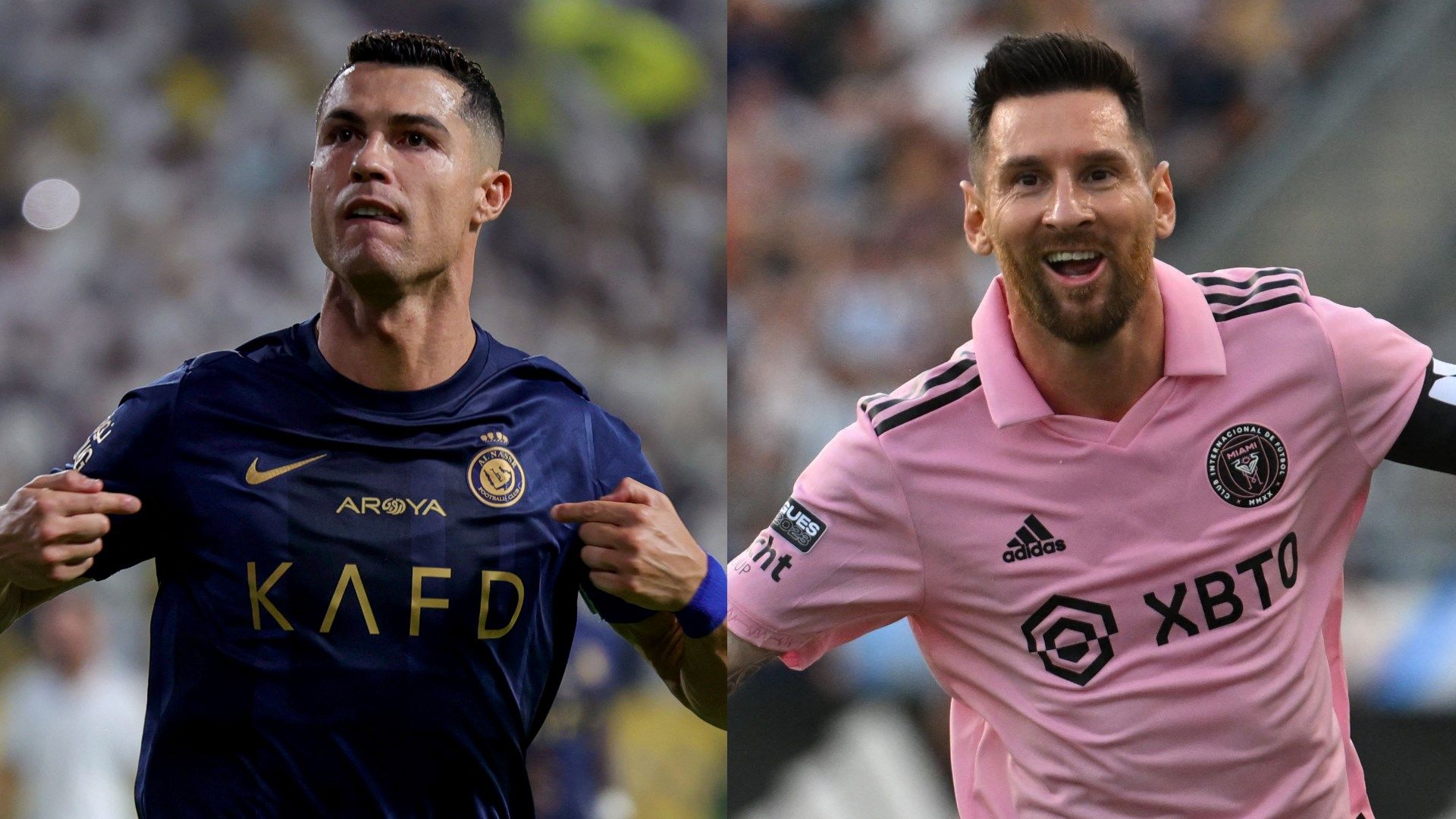 Cristiano Ronaldo vs Lionel Messi - Who is better on EA Sports FC 24? Full GOAT  player ratings revealed | Goal.com English Qatar