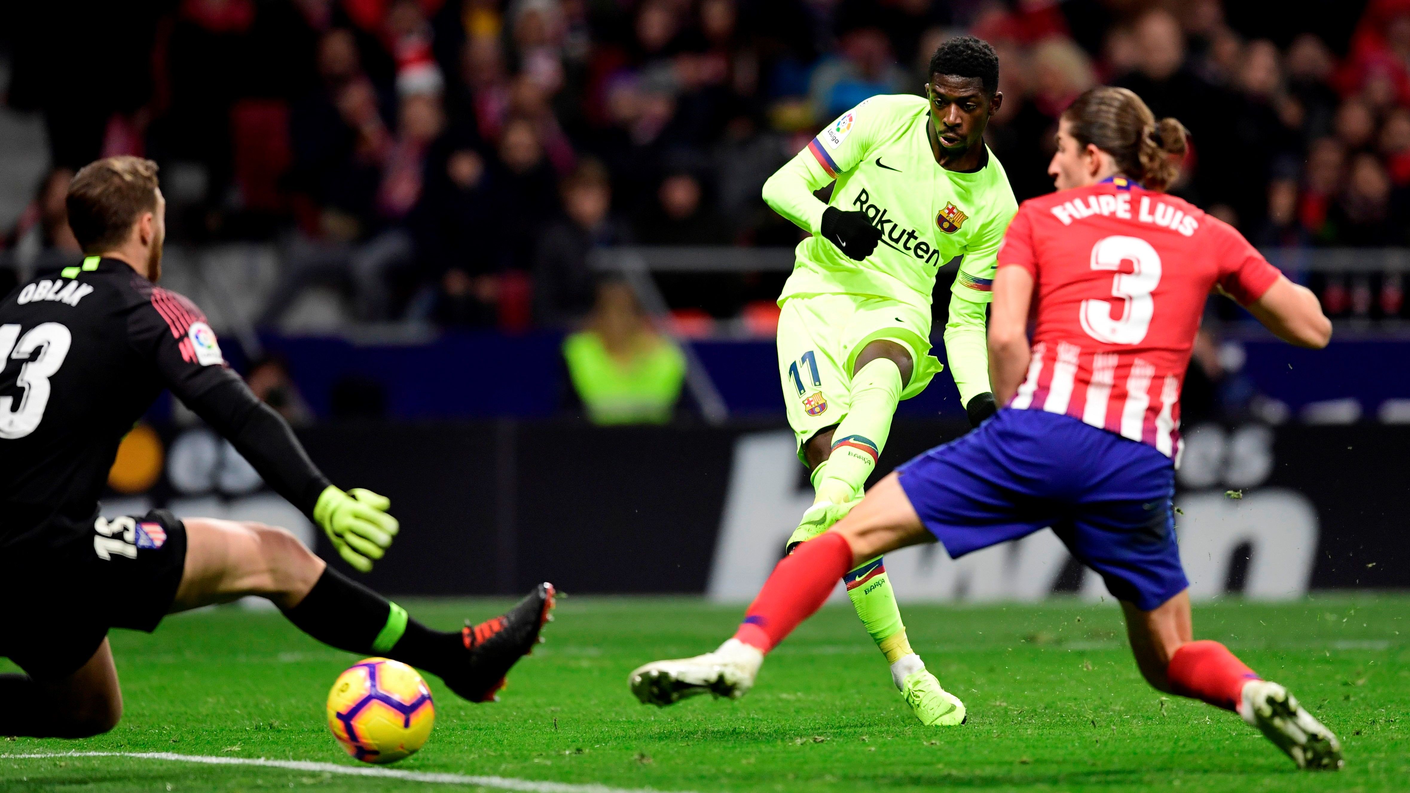 Ousmane Dembele Atletico de Madrid Barcelona LaLiga 24112018