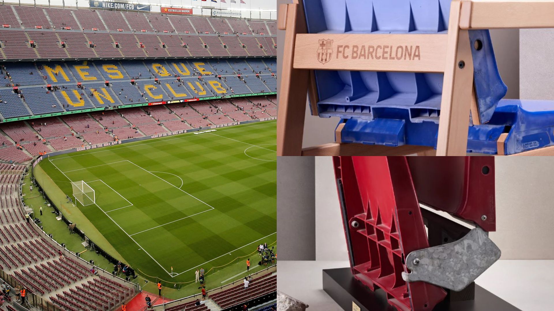 Barcelona Camp Nou seats