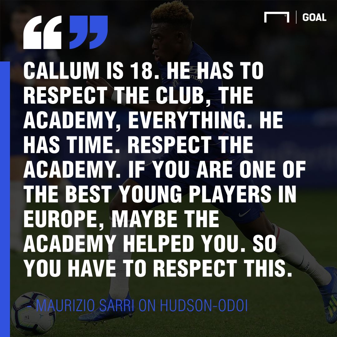 Callum Hudson-Odoi quote GFX