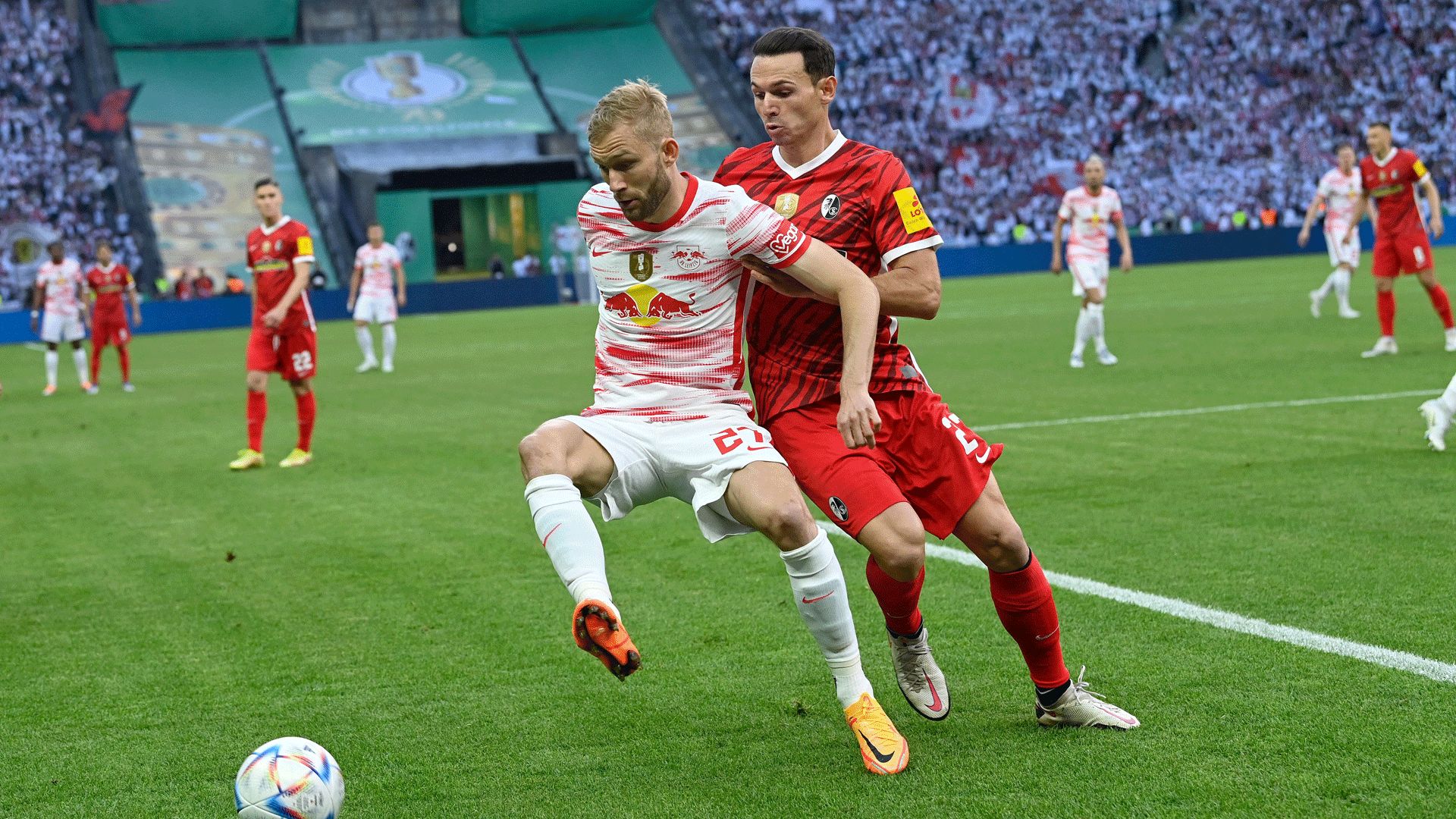 Laimer Leipzig Freiburg DFB-Pokal Finale 210522