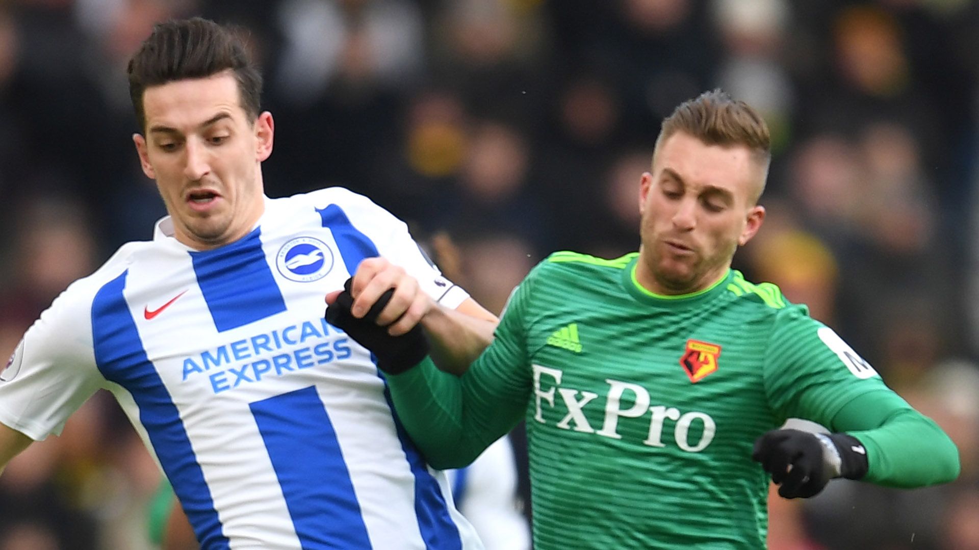 Lewis Dunk Gerard Deulofeu Brighton Watford 2019