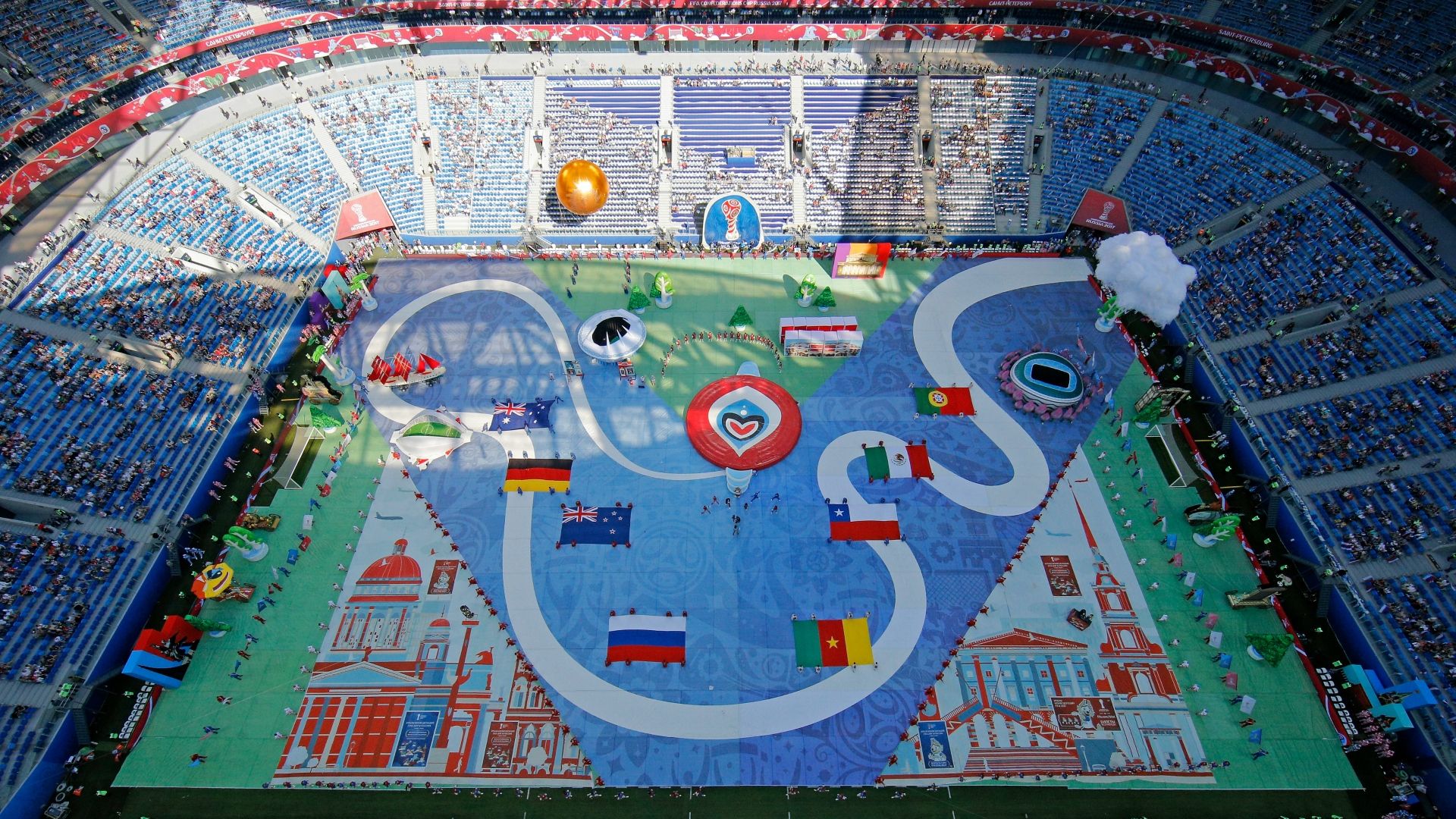 Confederations Cup ceremony